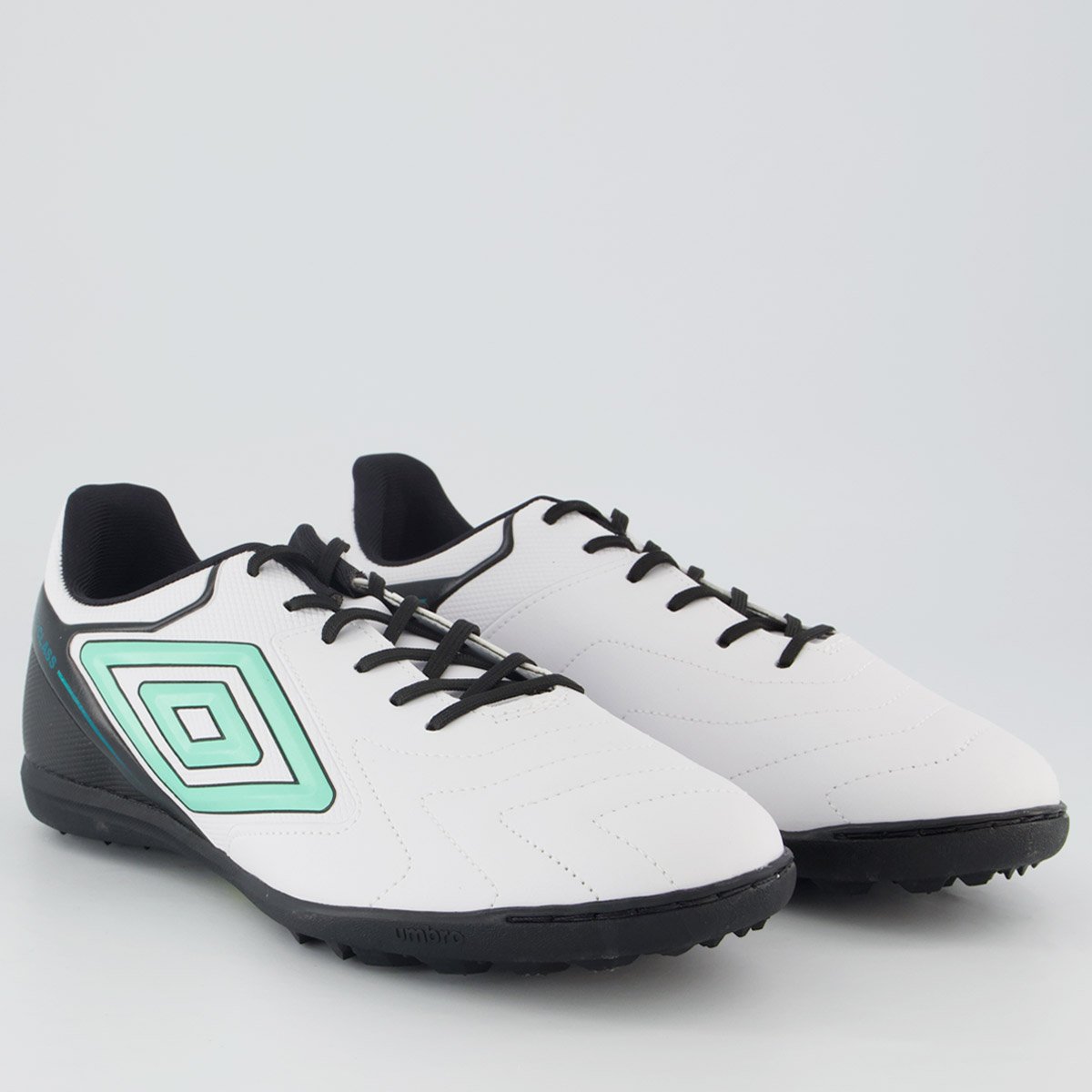 Chuteira Umbro Master Class Club Society Branca e Verde Branco/Verde 2
