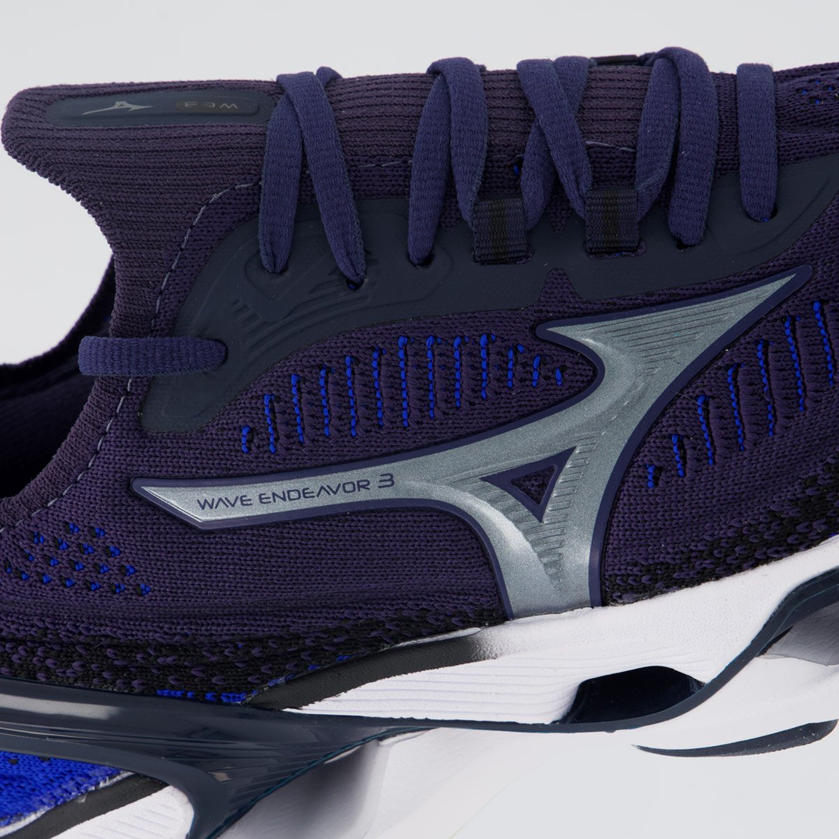 Tênis Mizuno Wave Endeavor 3 Marinho Azul Marinho 7