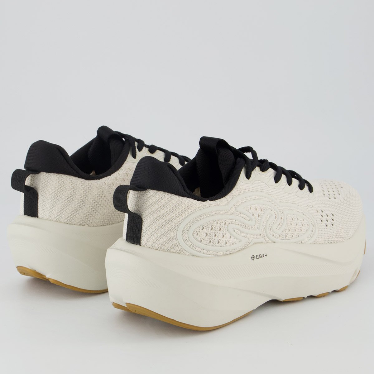 Tênis Olympikus Nuvem Feminino Off White e Preto Off White 3