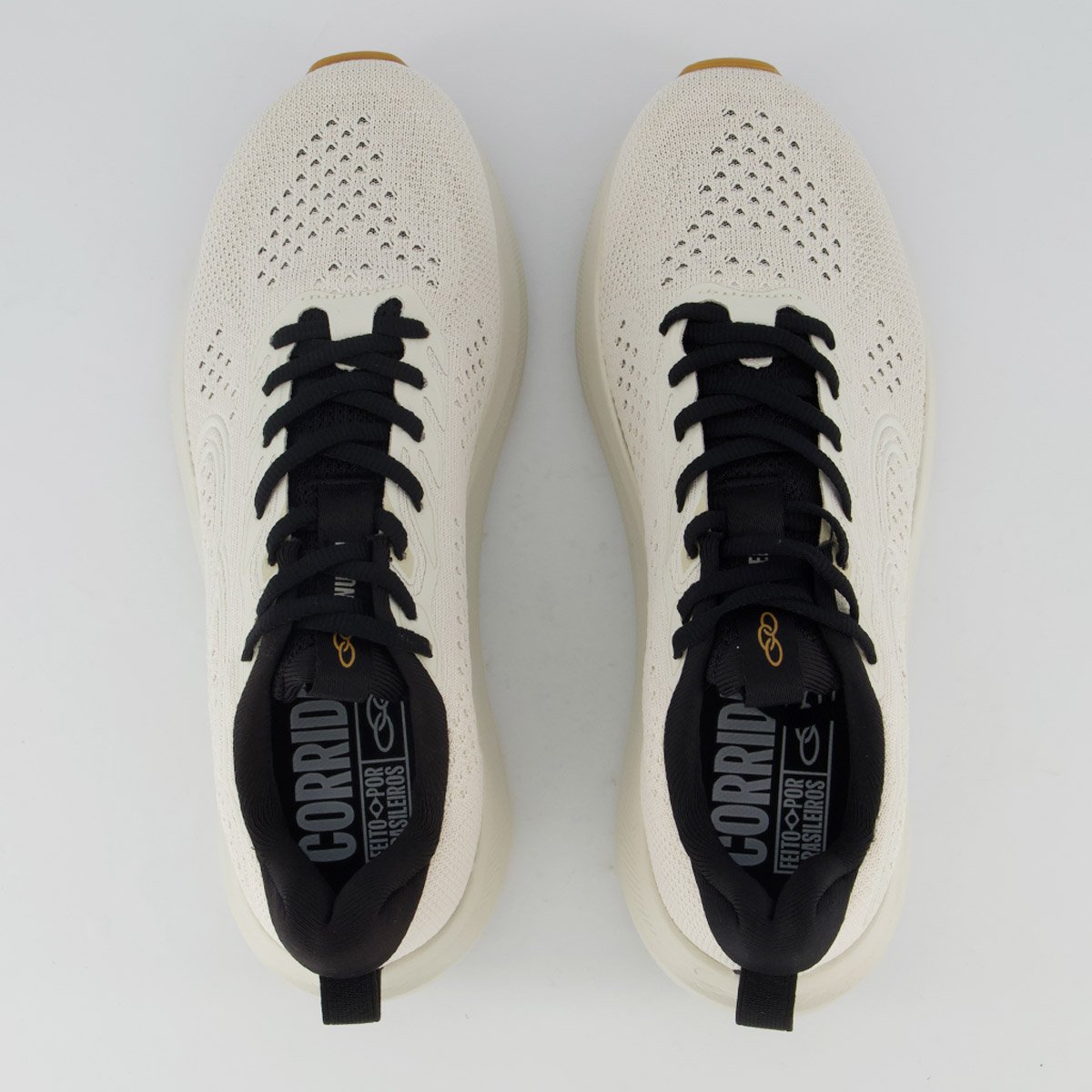 Tênis Olympikus Nuvem Feminino Off White e Preto Off White 4