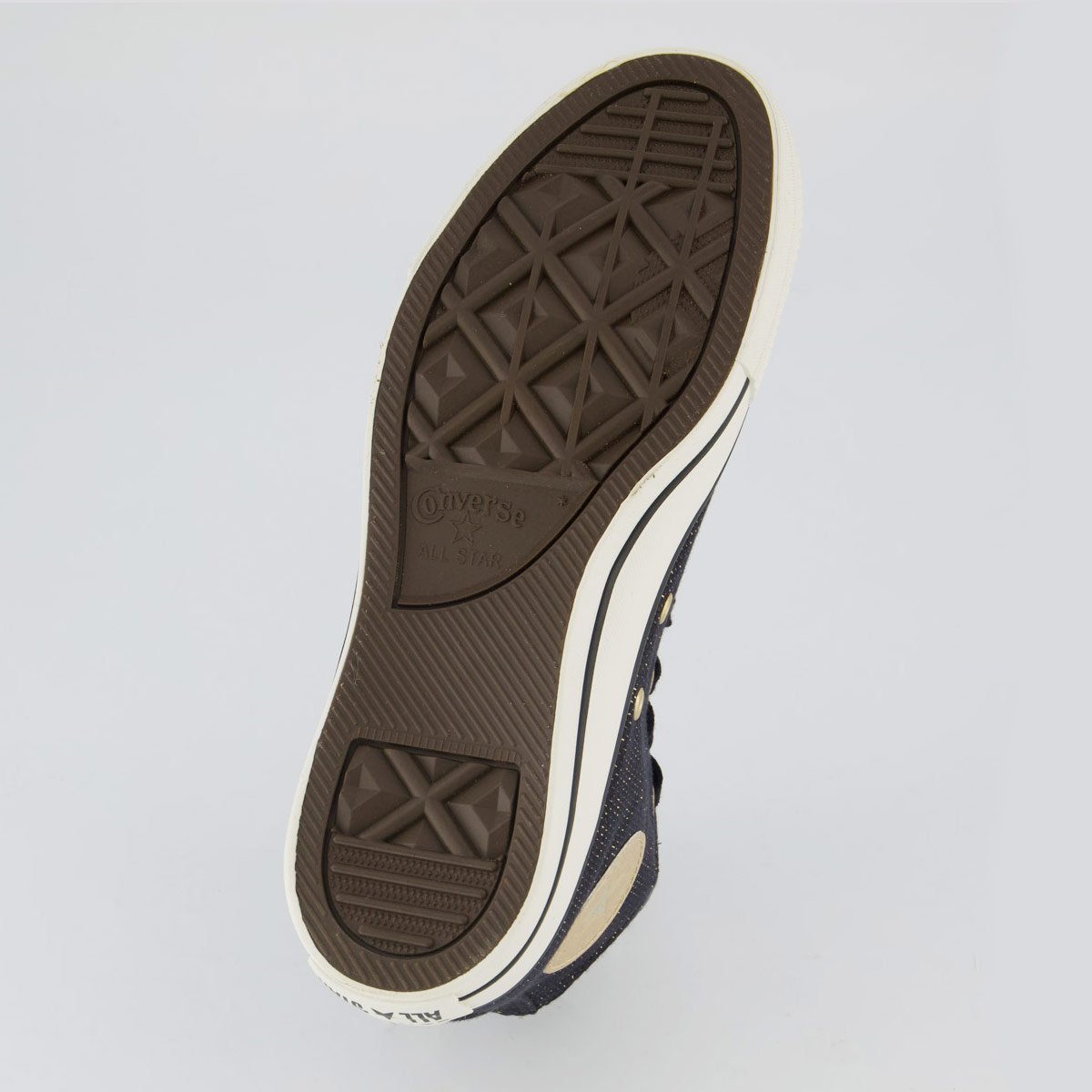 Tênis Converse All Star CK Relevo Feminino Cano Alto Preto Preto 5
