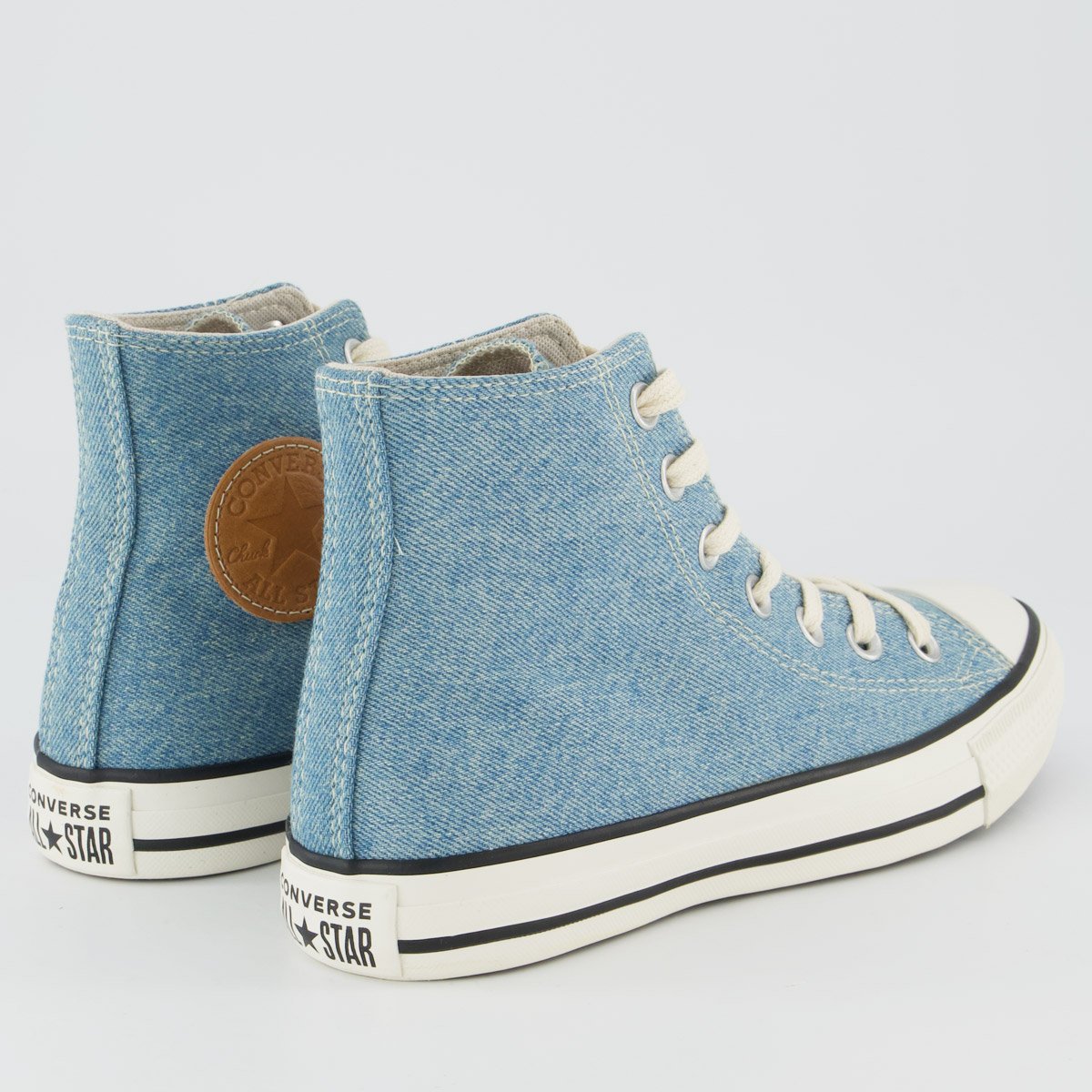 Tênis Converse All Star CK Cano Alto Feminino Jeans Azul Claro Jeans/Azul Claro 3