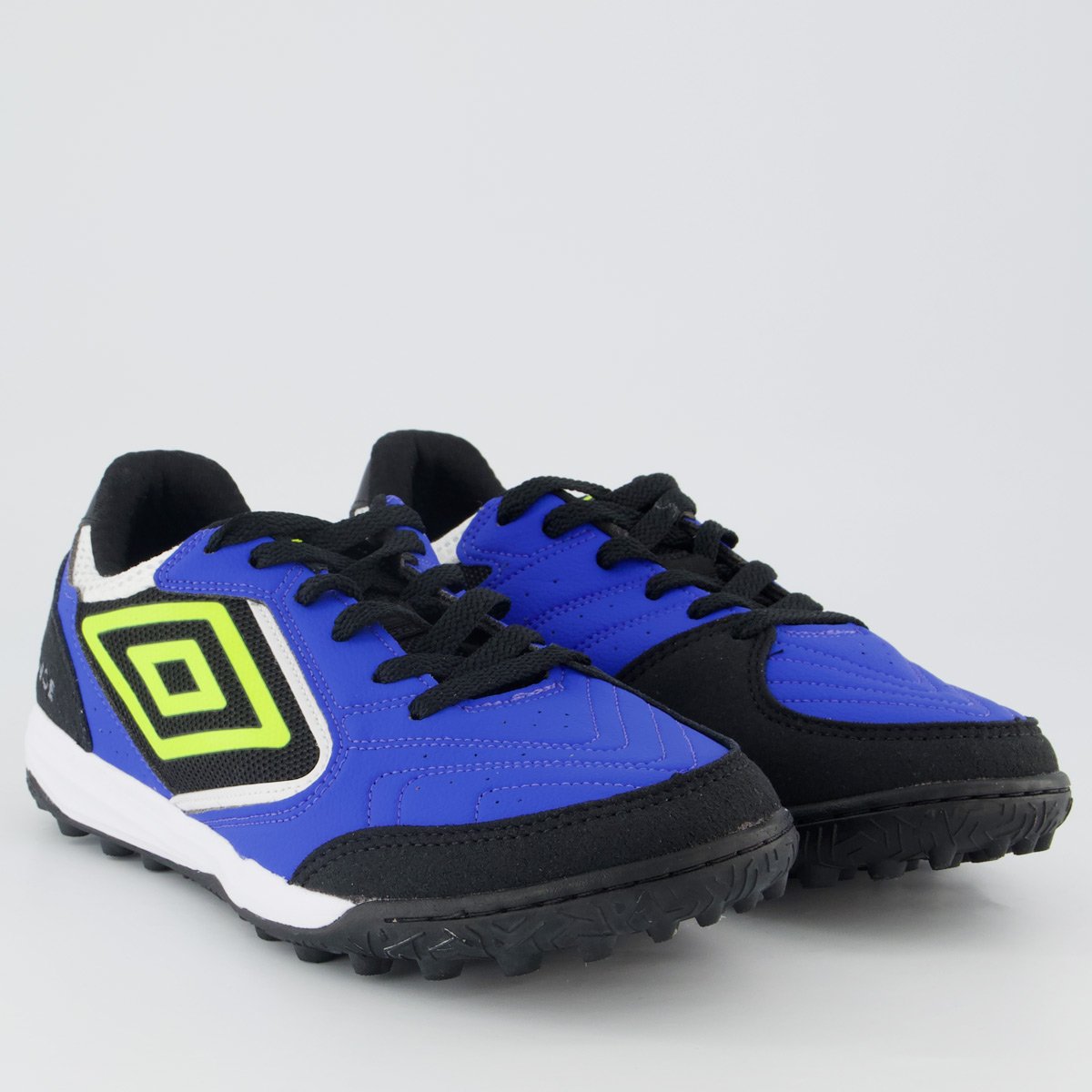 Chuteira Umbro Pro Challenge Uptake Society Azul e Preta Azul/Preto 2