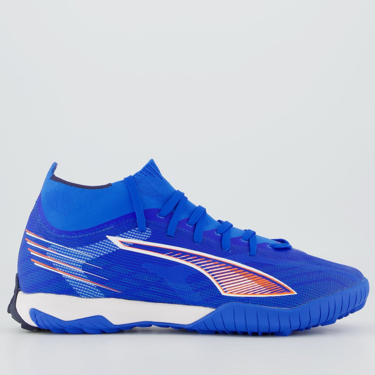 Chuteira Puma Ultra 6 Match  TT Society Azul