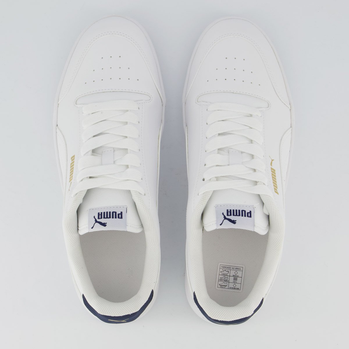 Tênis Puma Shuffle Bdp Branco e Preto Branco/Preto 4