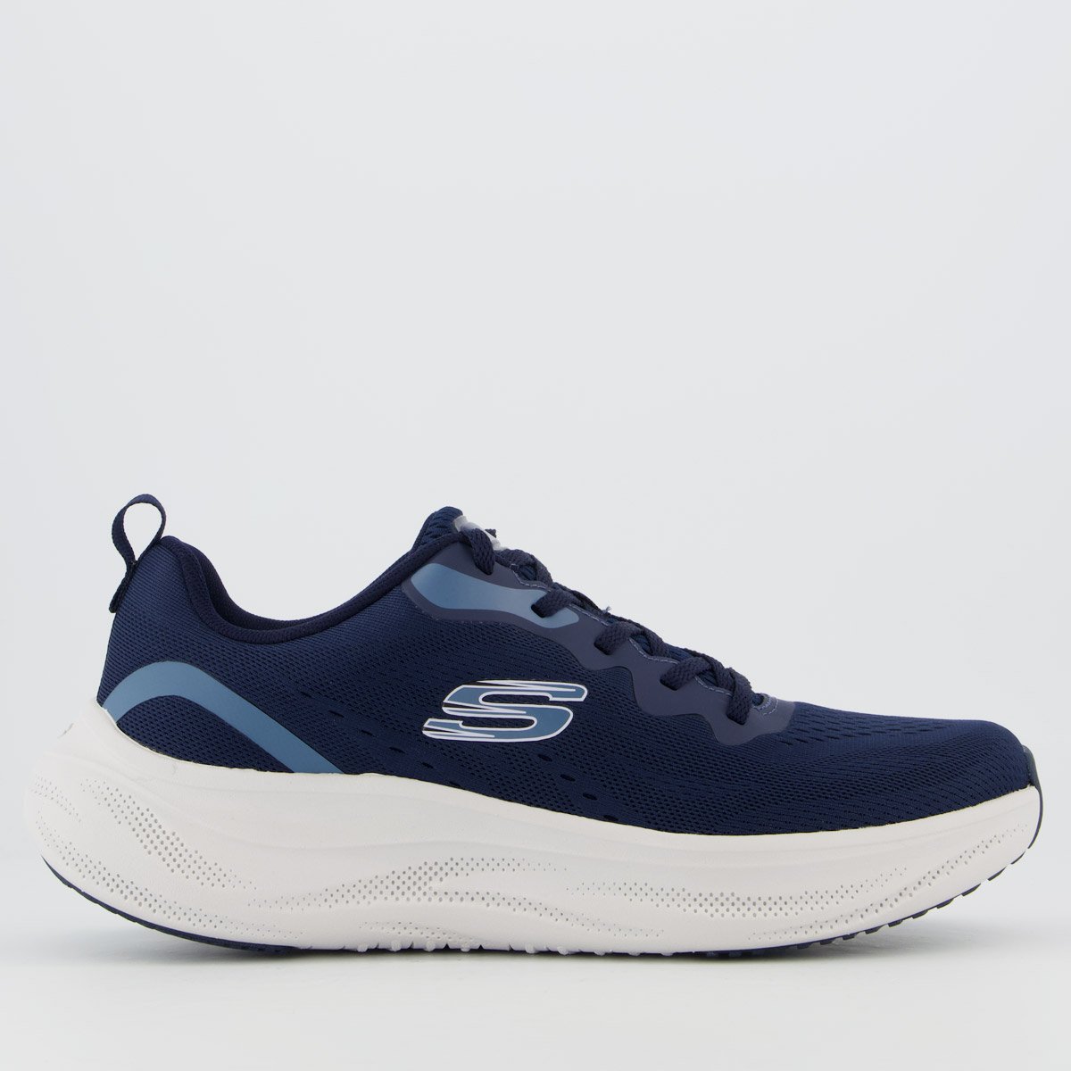 Tênis Skechers Skech Cloud Azul e Branco