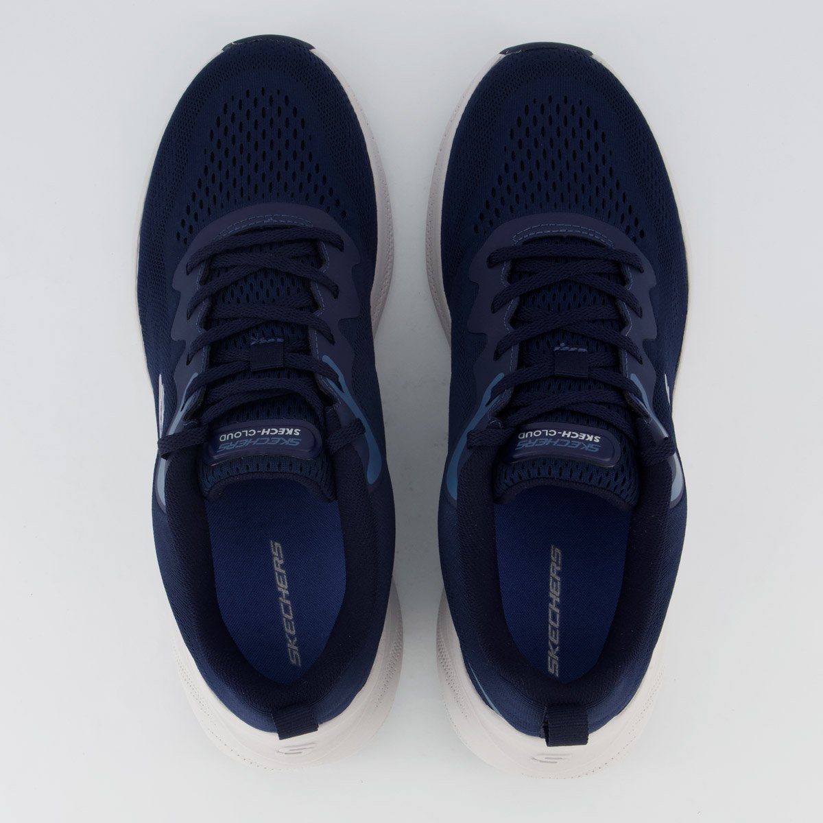Tênis Skechers Skech Cloud Azul e Branco Azul 4