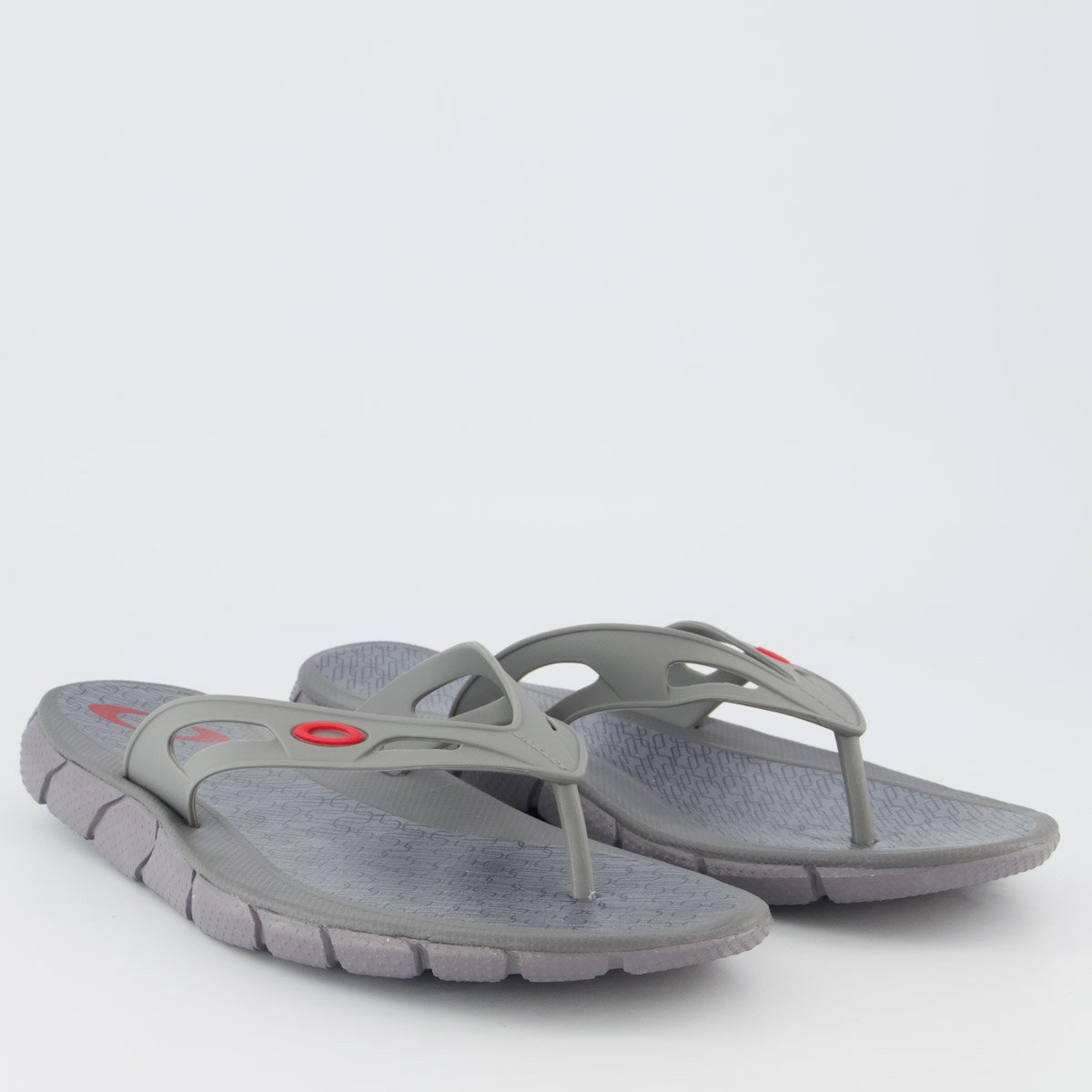 Chinelo Oakley Operative Heritage Cinza Cinza 3