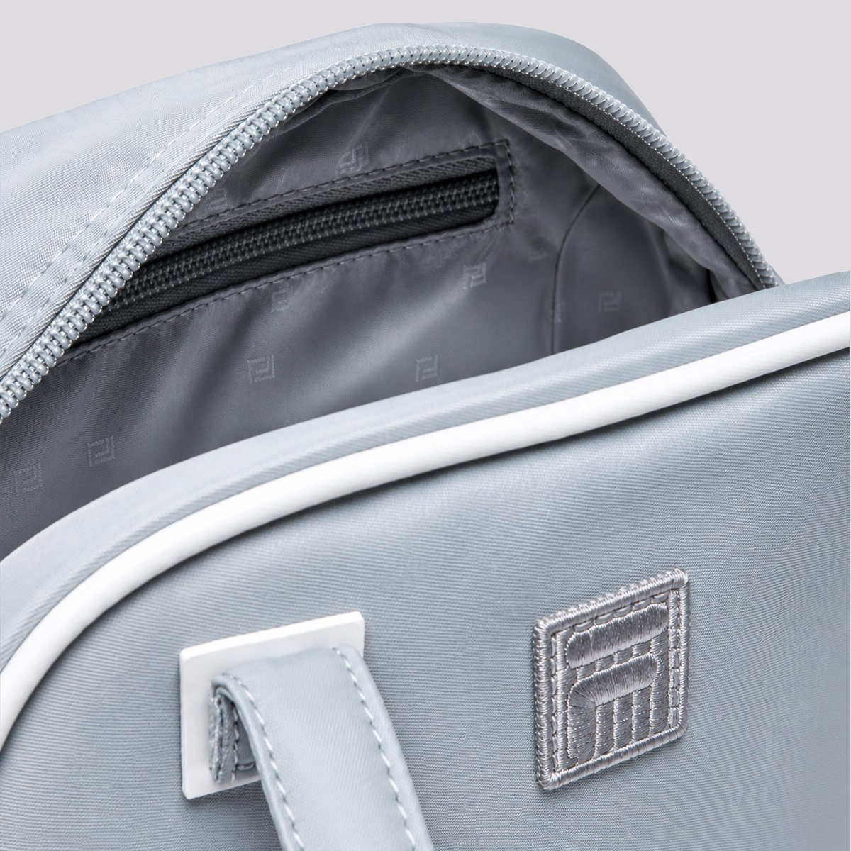 Bolsa Fila Vintage F-BOX Cinza Cinza 4