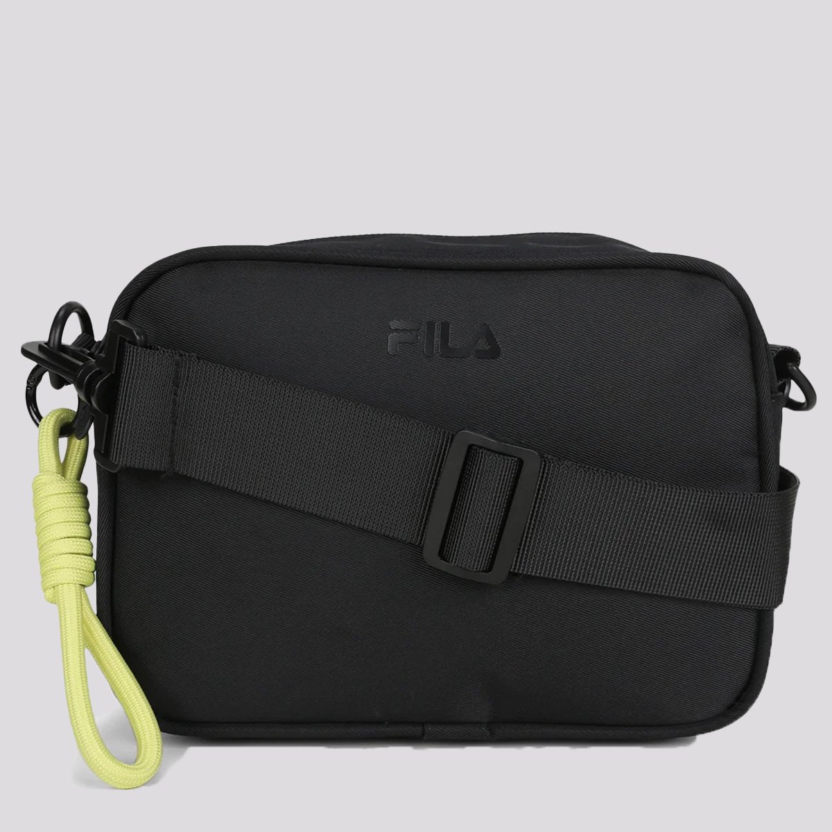 Bolsa Fila Sport Life Letter Preta Preto 2