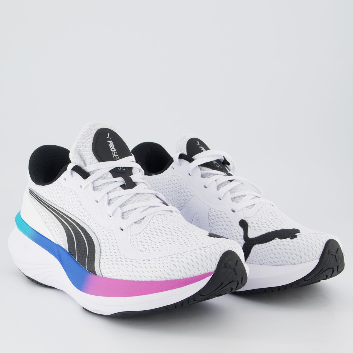 Tênis Puma Scend Pro 2 Branco e Azul Branco/Azul 2