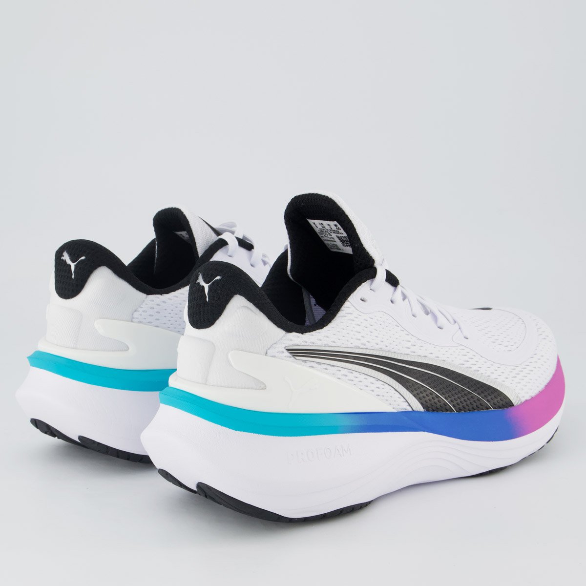 Tênis Puma Scend Pro 2 Branco e Azul Branco/Azul 3
