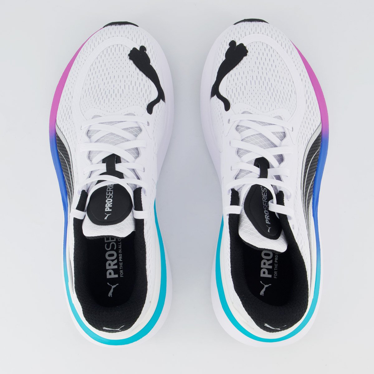 Tênis Puma Scend Pro 2 Branco e Azul Branco/Azul 4