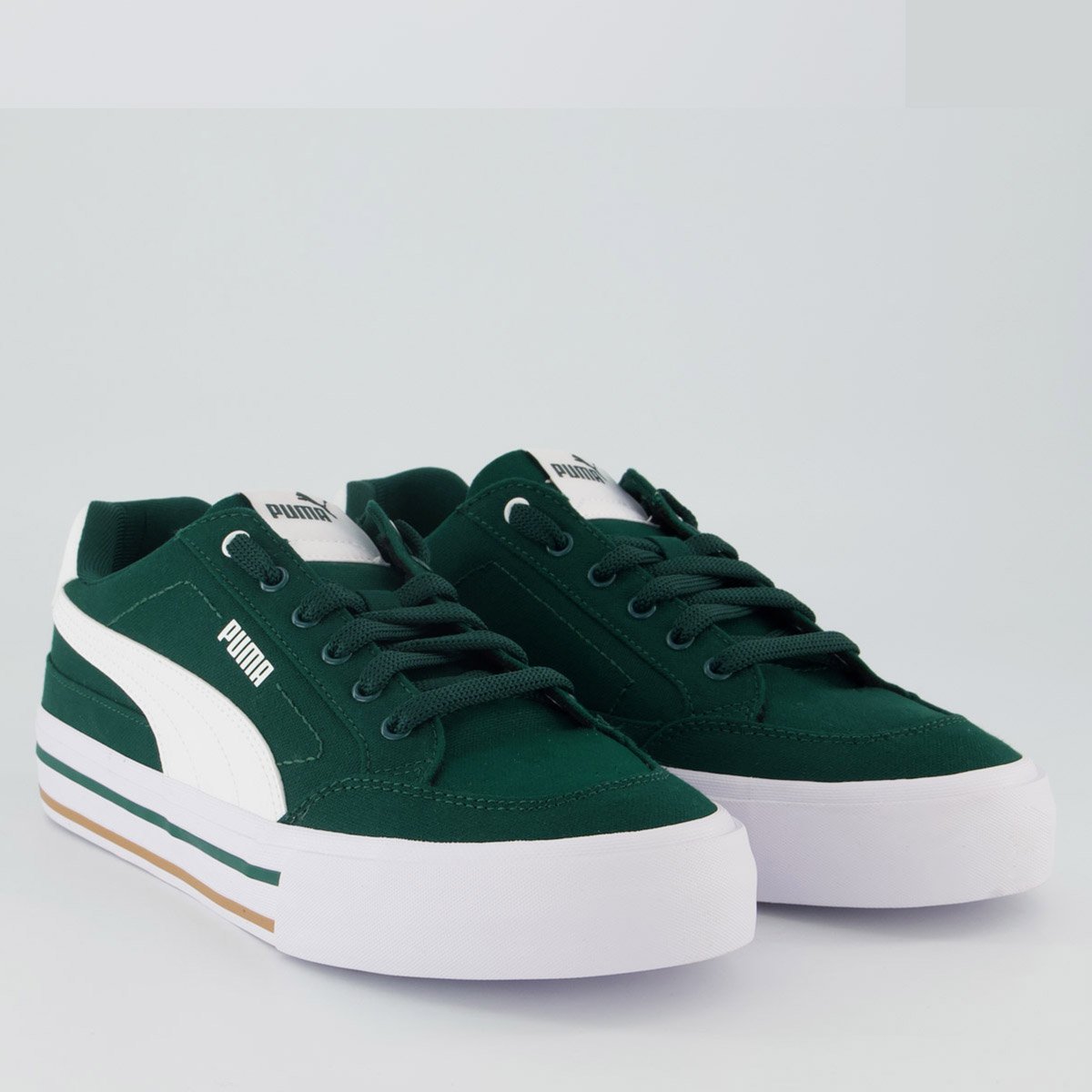 Tênis Puma Court Classic Verde Verde 6