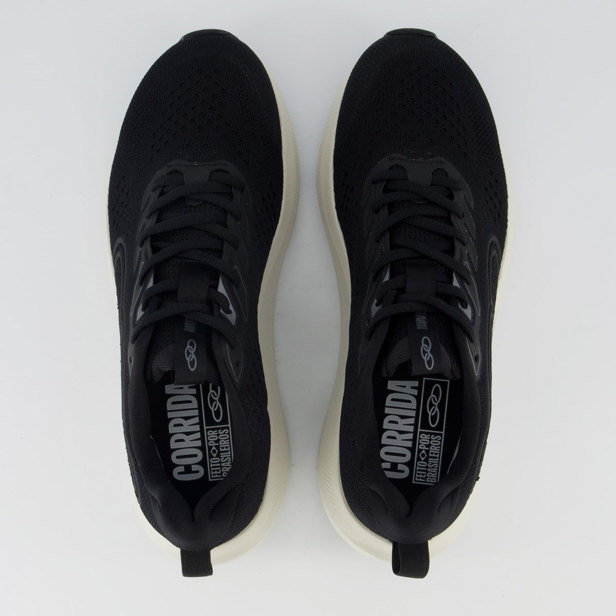 Tênis Olympikus Nuvem Preto e Branco Preto/Branco 4