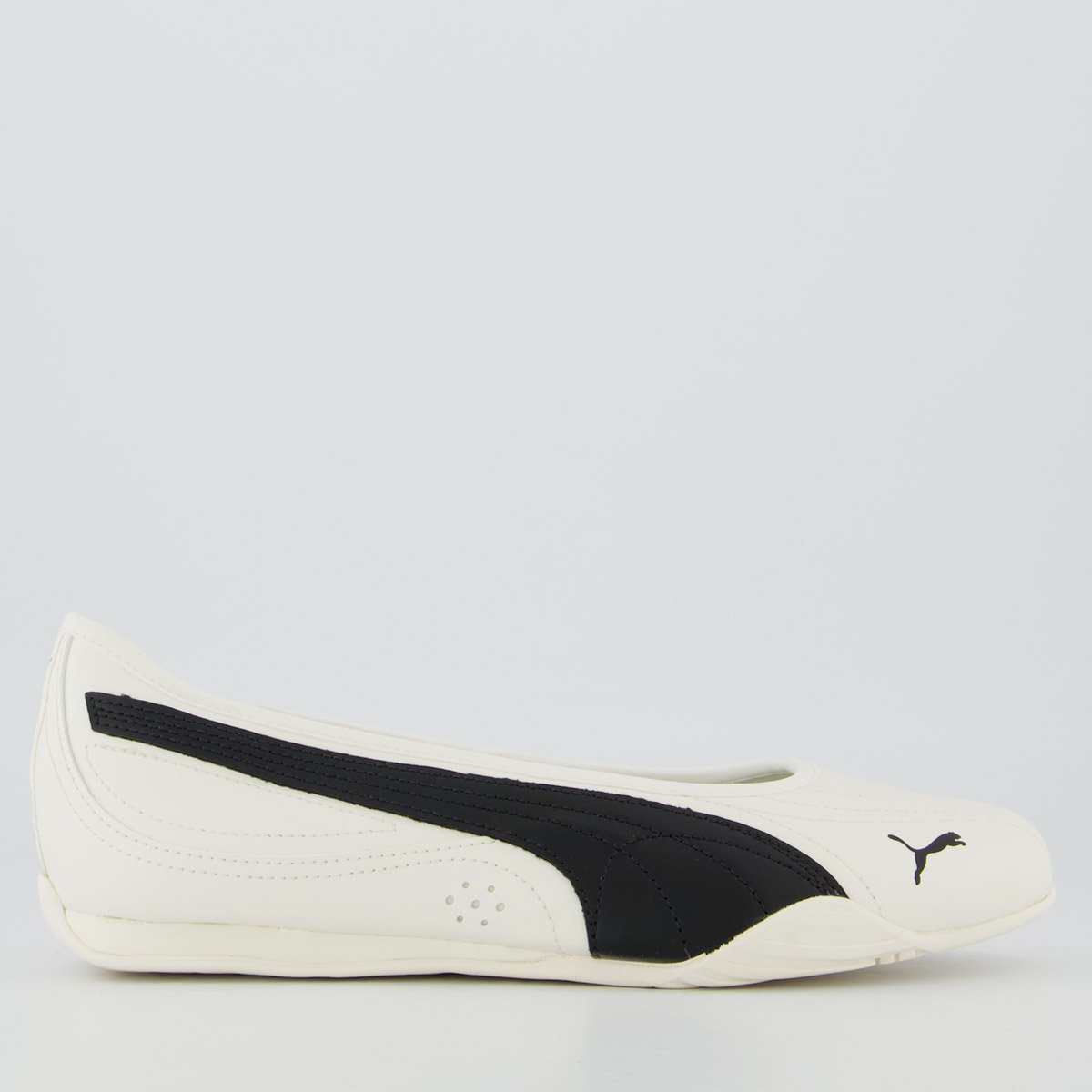 Sapatilha Puma Catch Soleil Ballerina Bdp Feminino Branco e Preto