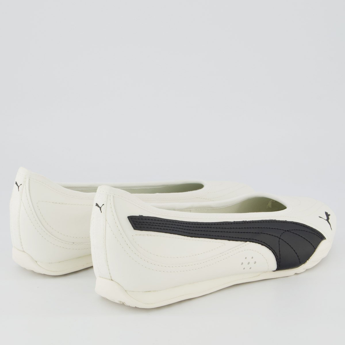 Sapatilha Puma Catch Soleil Ballerina Bdp Feminino Branco e Preto Branco/Preto 3
