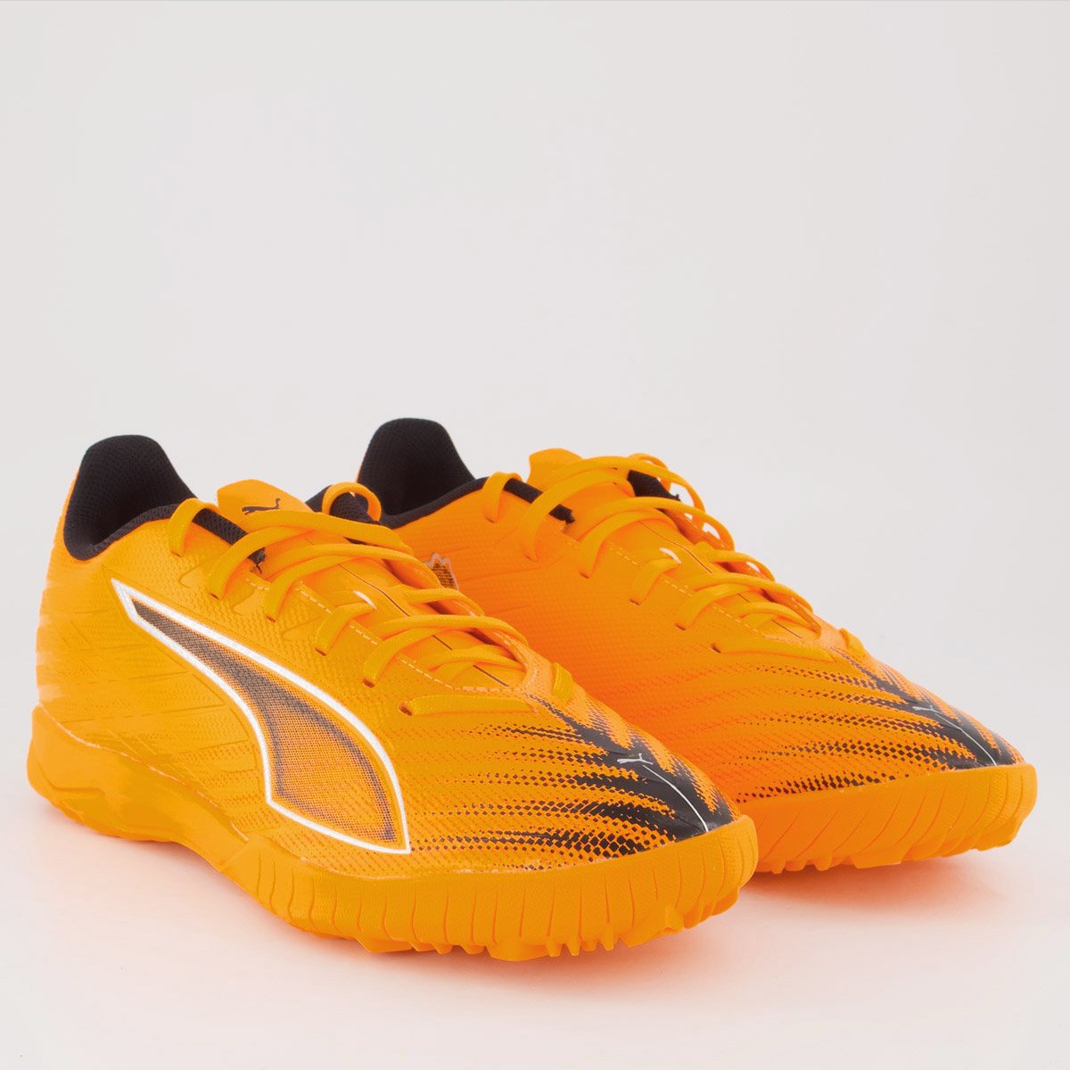 Chuteira Puma Ultra 6 Play TT Society Laranja Laranja 2