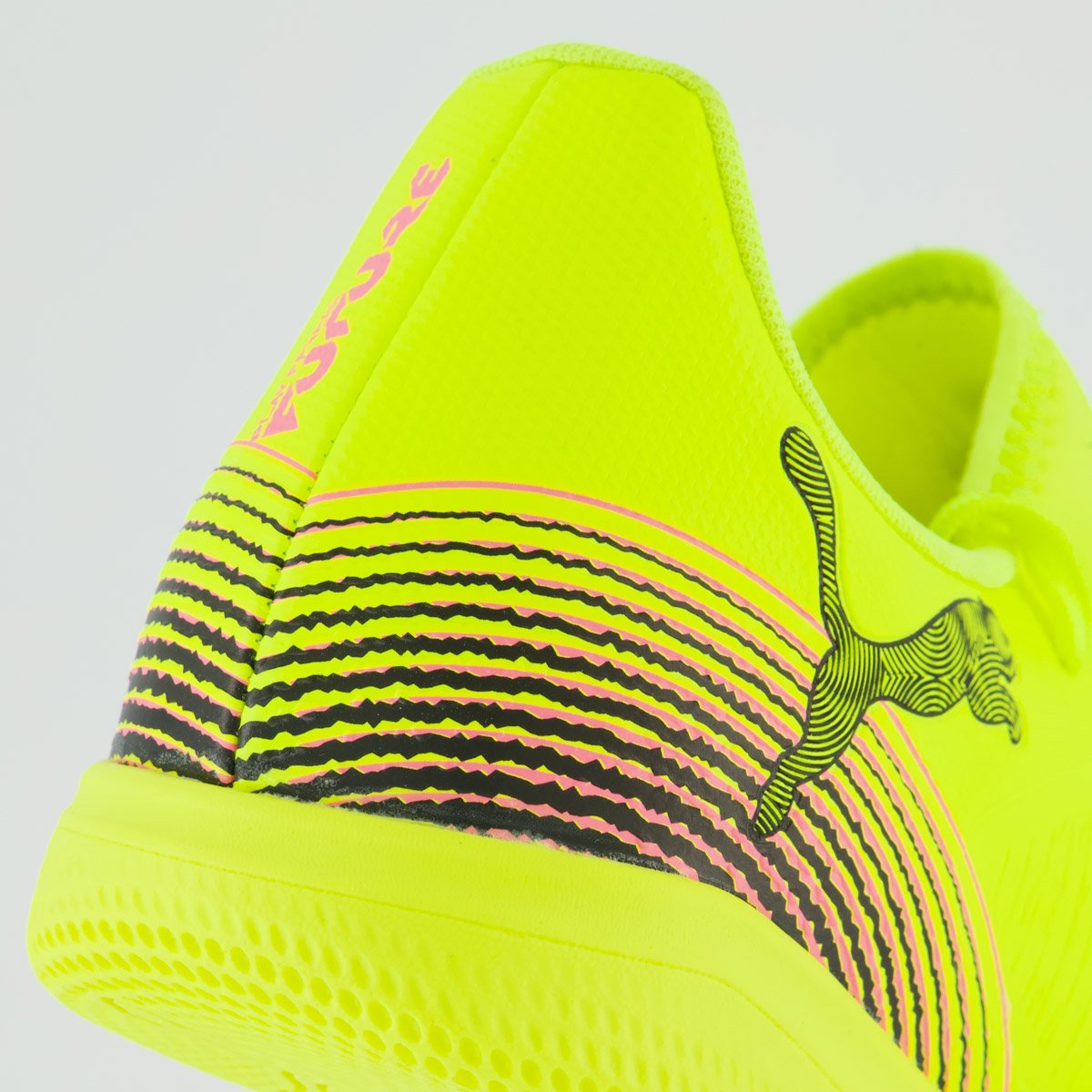 Chuteira Puma Future 8 Play Futsal Preto e Verde Preto/Verde 6
