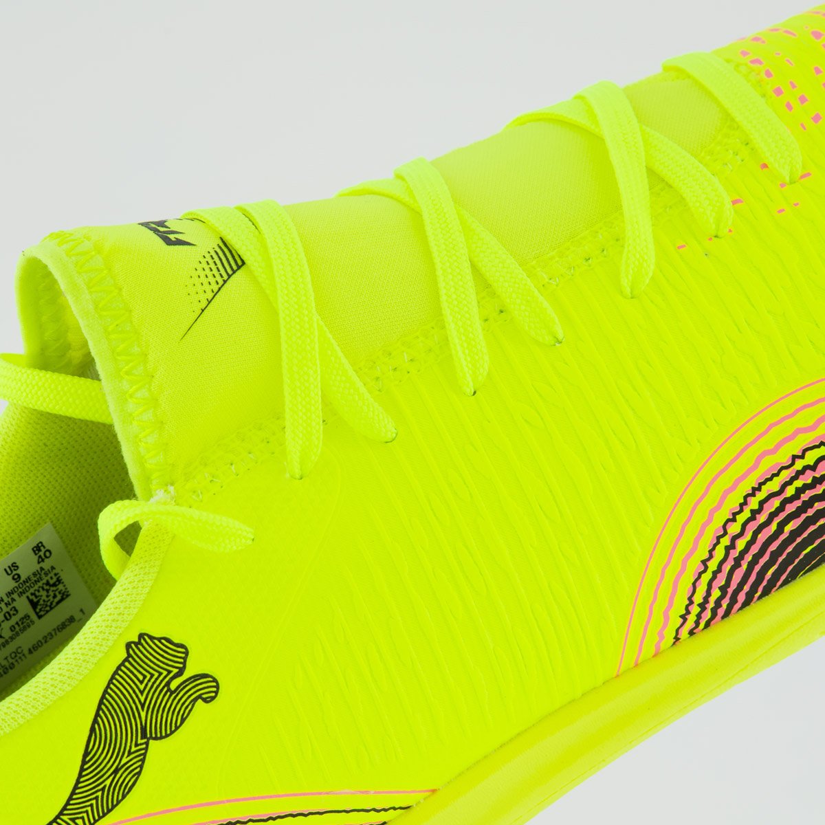 Chuteira Puma Future 8 Play Futsal Preto e Verde Preto/Verde 7