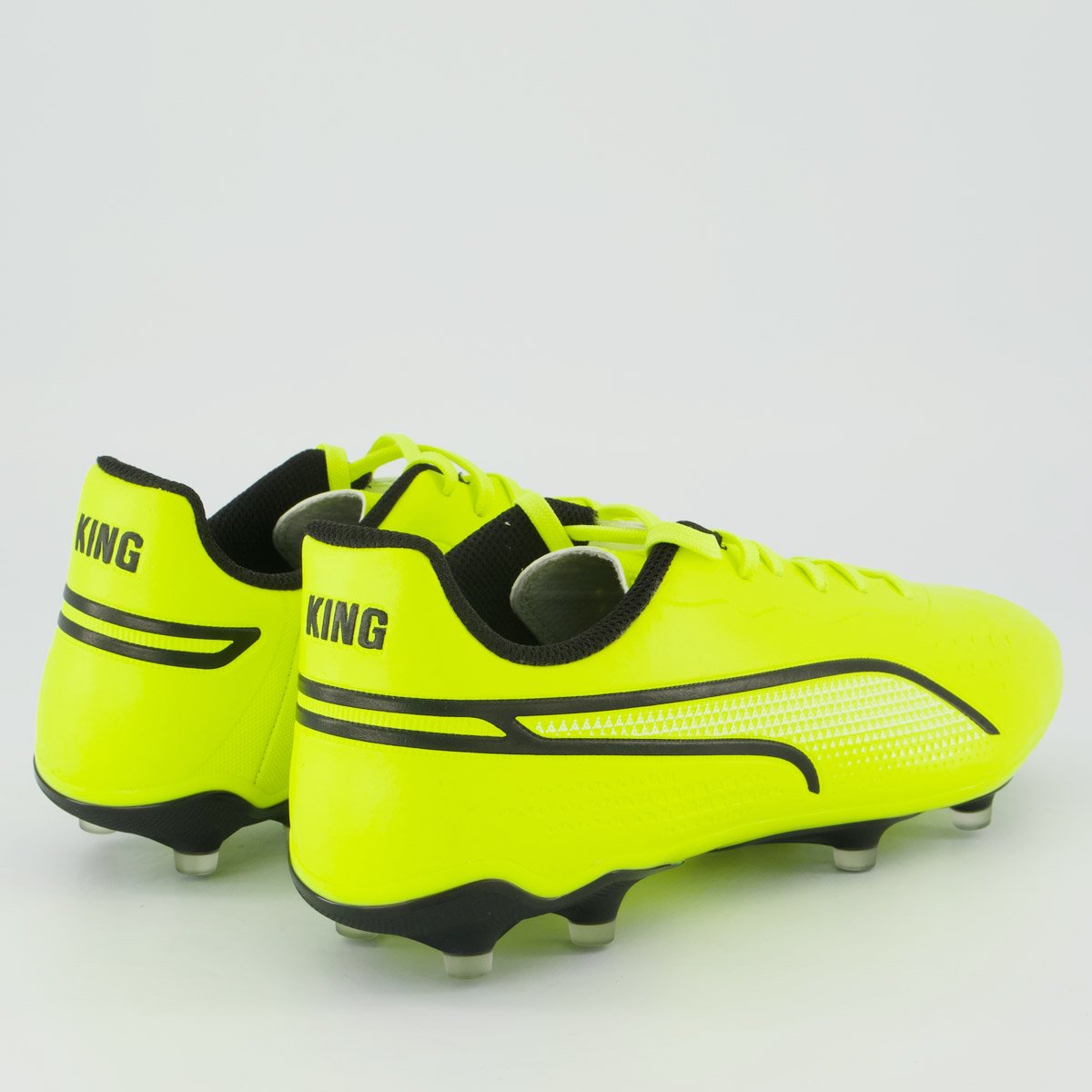 Chuteira Puma King Match FG/AG Campo Verde e Preto Verde/Preto 3