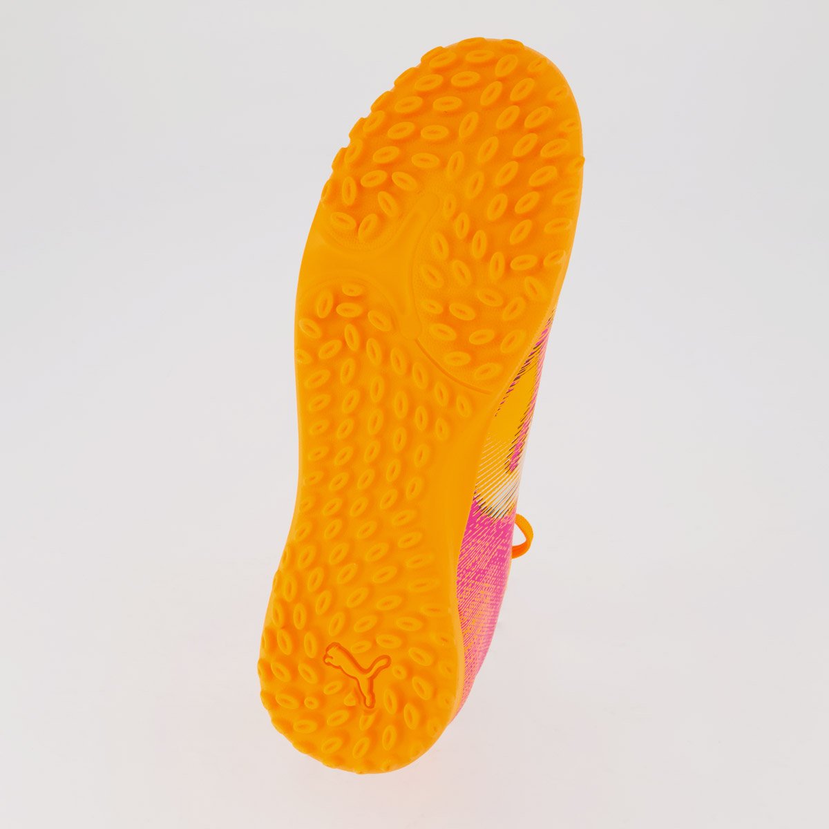 Chuteira Puma Future 8 Play TT Society Juvenil Laranja Laranja 5