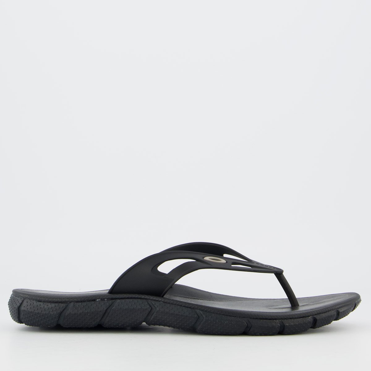 Chinelo Oakley Operative Heritage Preto e Cinza Preto 2