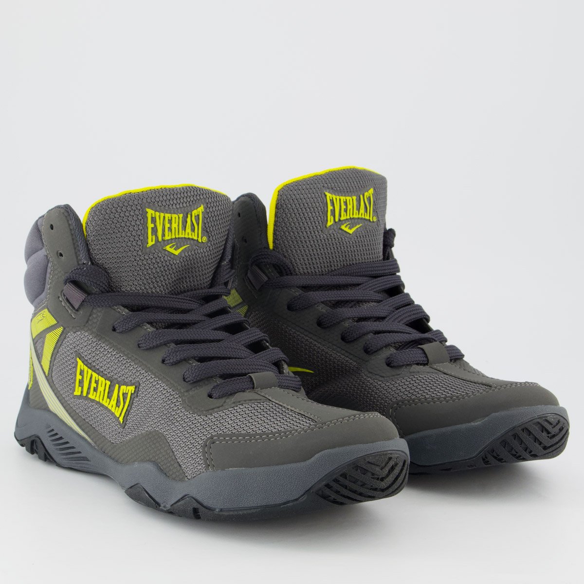 Tênis Everlast Strike 4 Cinza e Amarelo Cinza/Amarelo 2