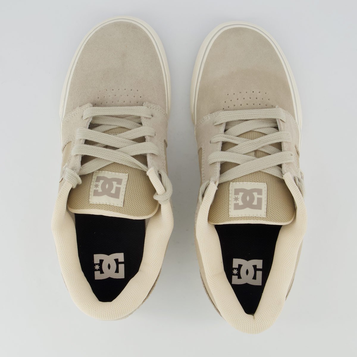 Tênis DC Shoes Anvil Blast Bege e Branco Bege/Branco 4