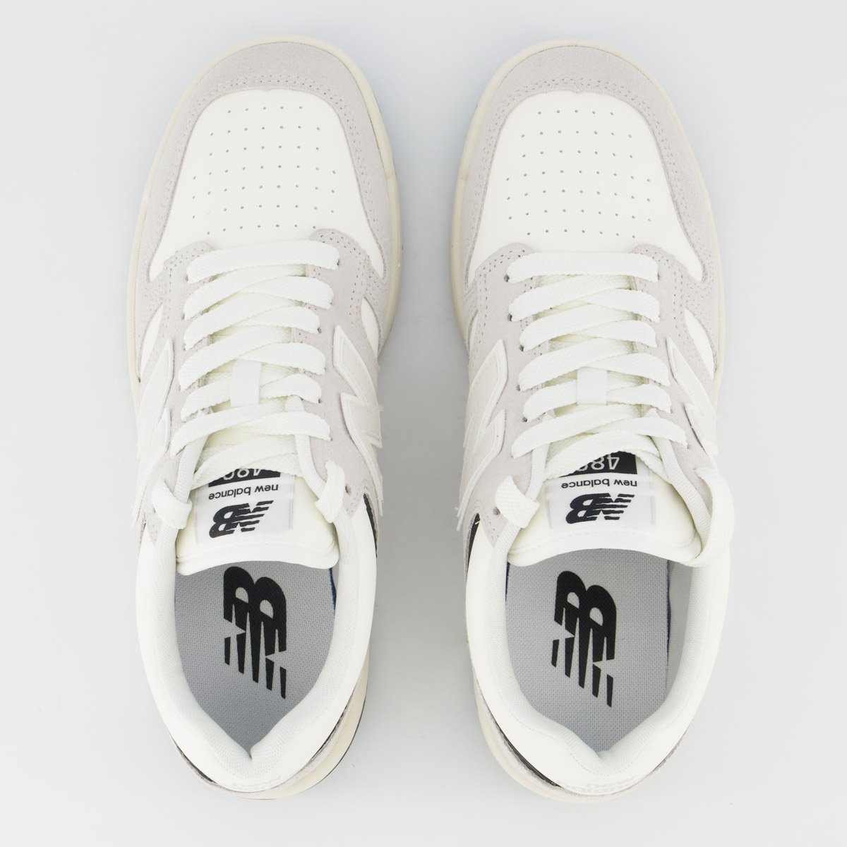 Tênis New Balance 480 Low Cinza Branco/Cinza 4