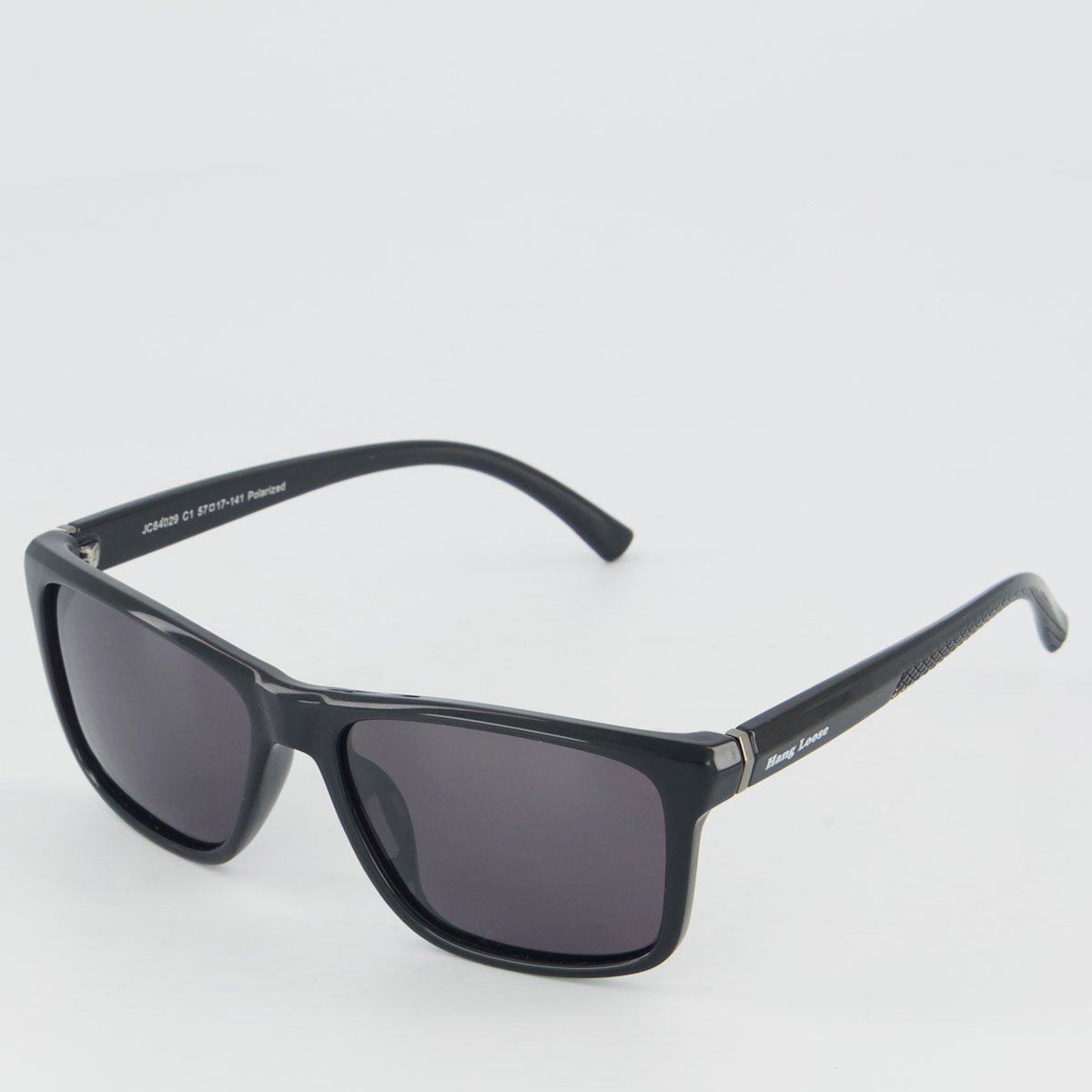 Óculos de Sol Hang Loose Square II Preto e Branco Preto 1