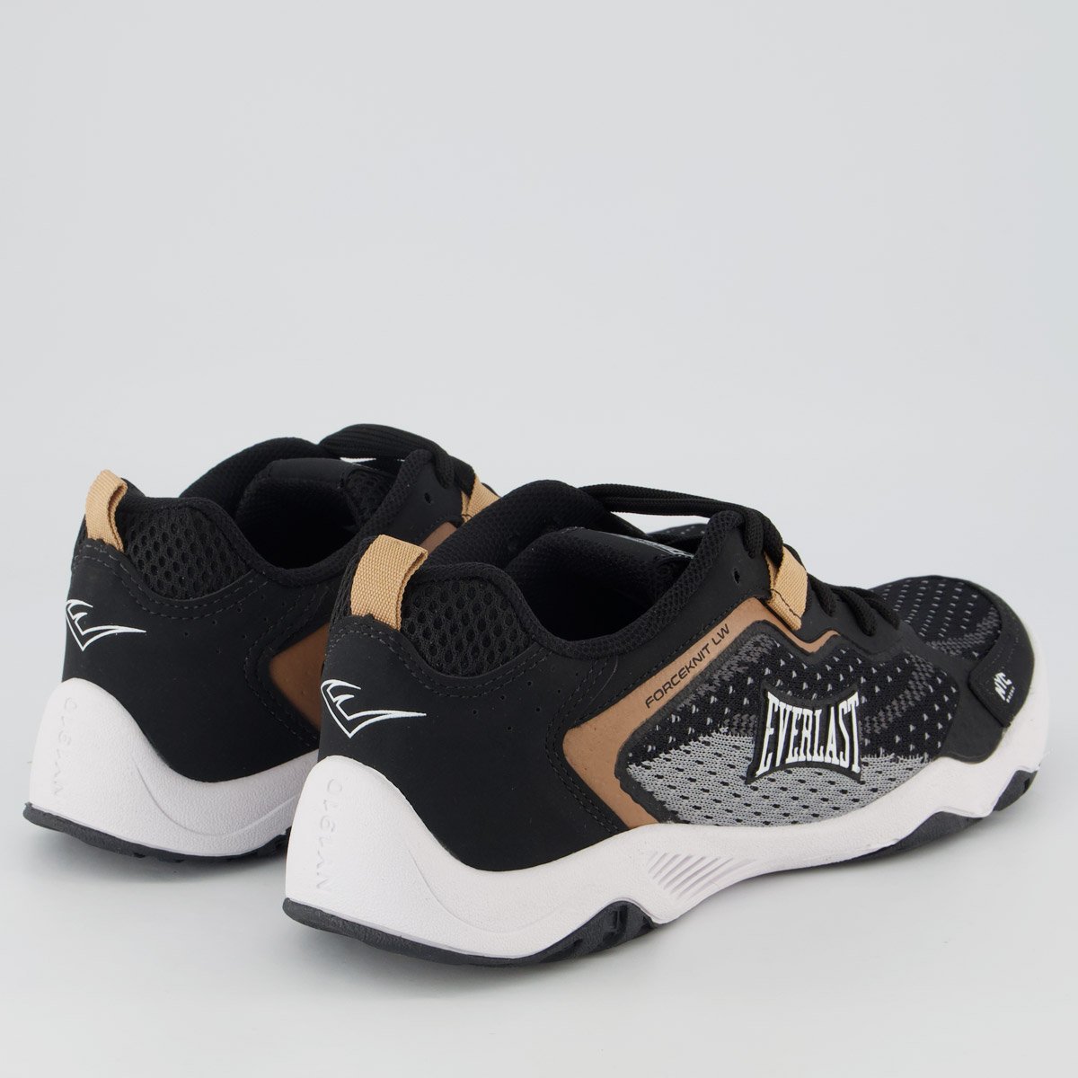 Tênis Everlast Forceknit Low Preto Preto 3
