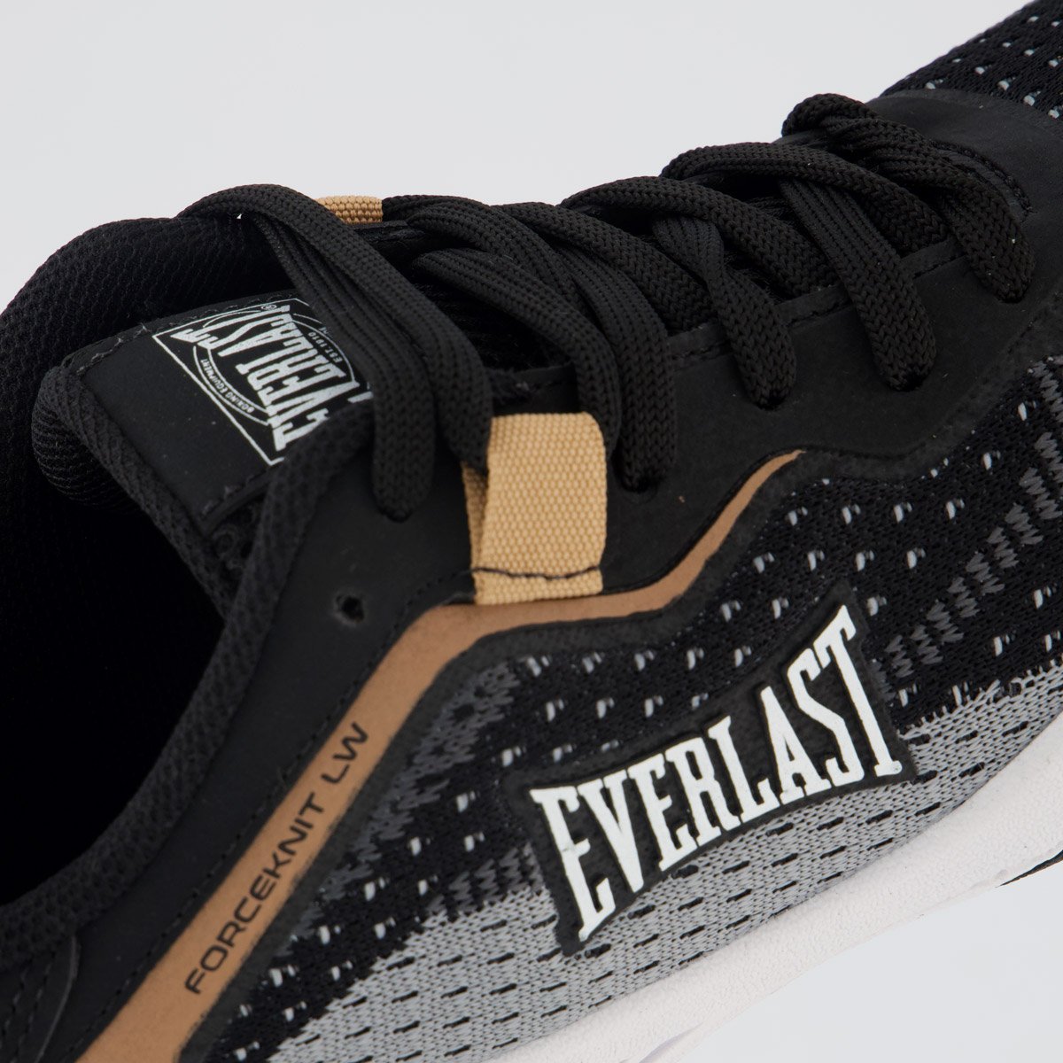 Tênis Everlast Forceknit Low Preto Preto 7