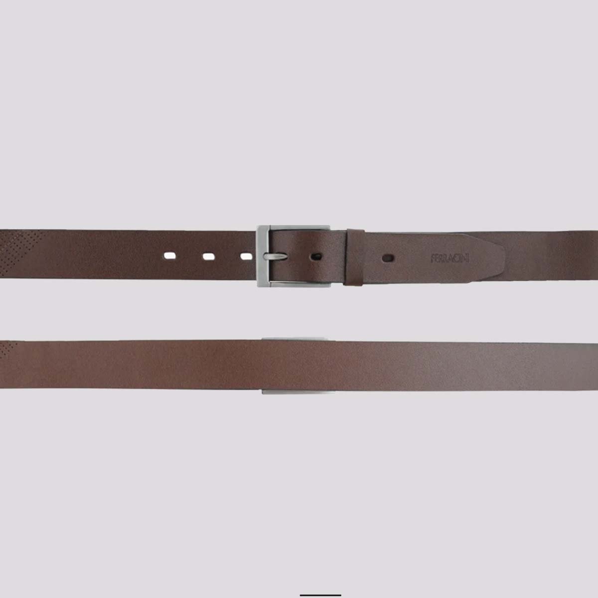 Cinto Ferracini Verona Dupla face Preto e Marrom Preto 3