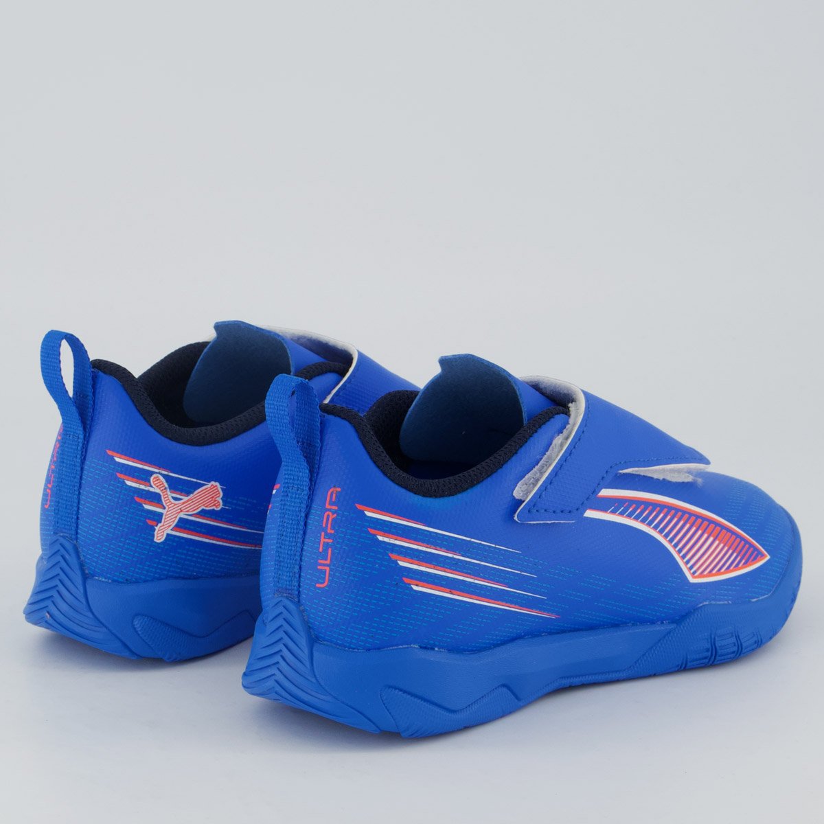 Chuteira Puma Ultra 6 Play V IT Futsal Infantil Azul Azul 3