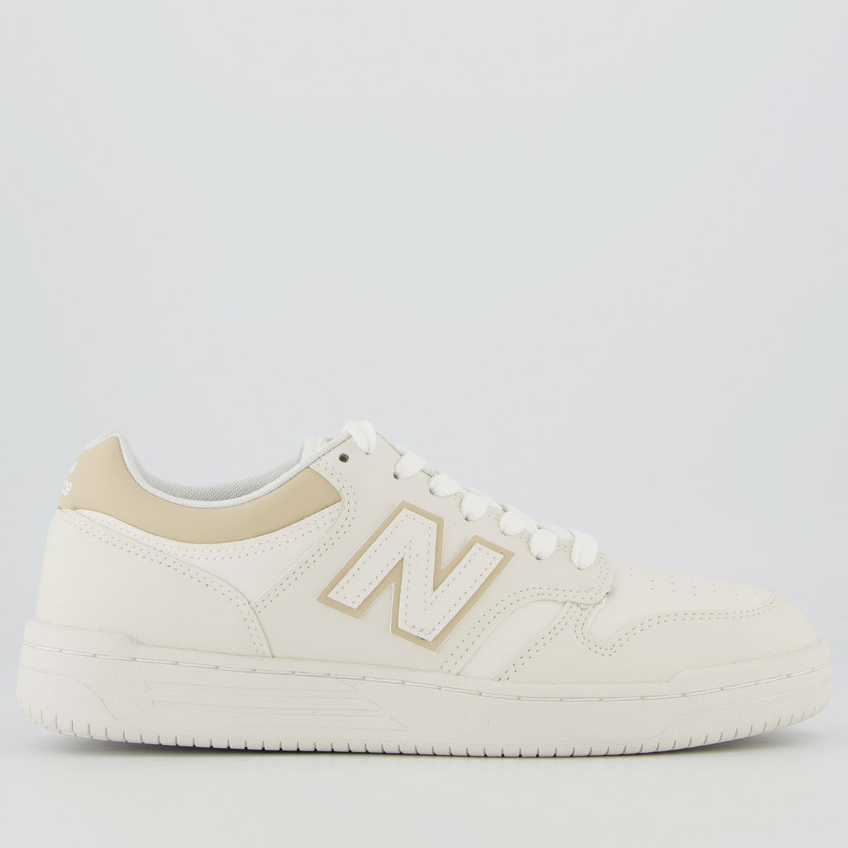 Tênis New Balance 480 L Bege Claro
