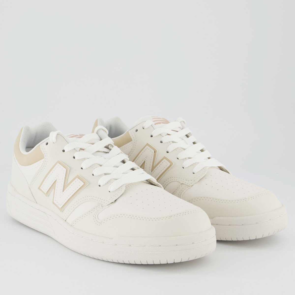 Tênis New Balance 480 L Bege Claro Bege 2