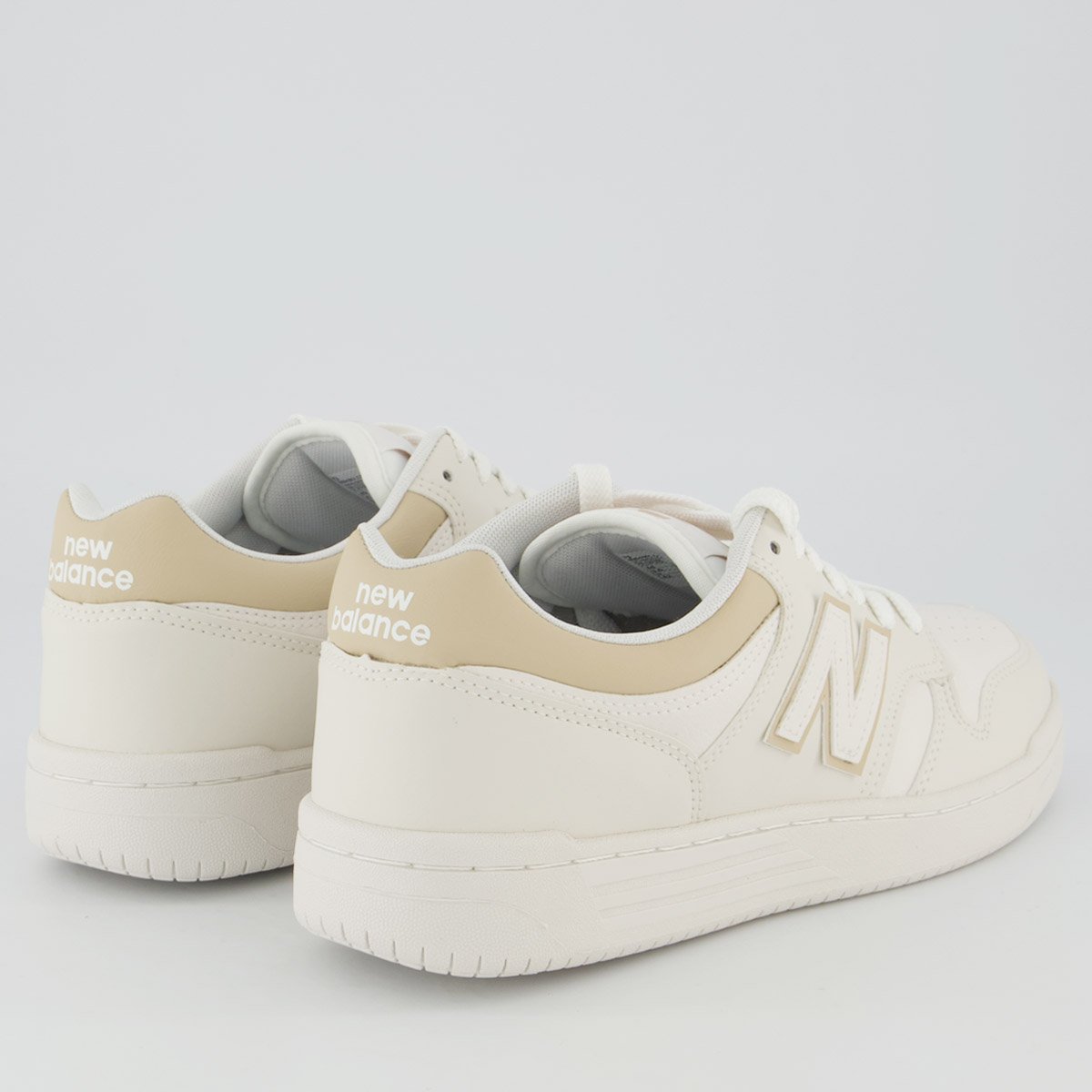 Tênis New Balance 480 L Bege Claro Bege 3
