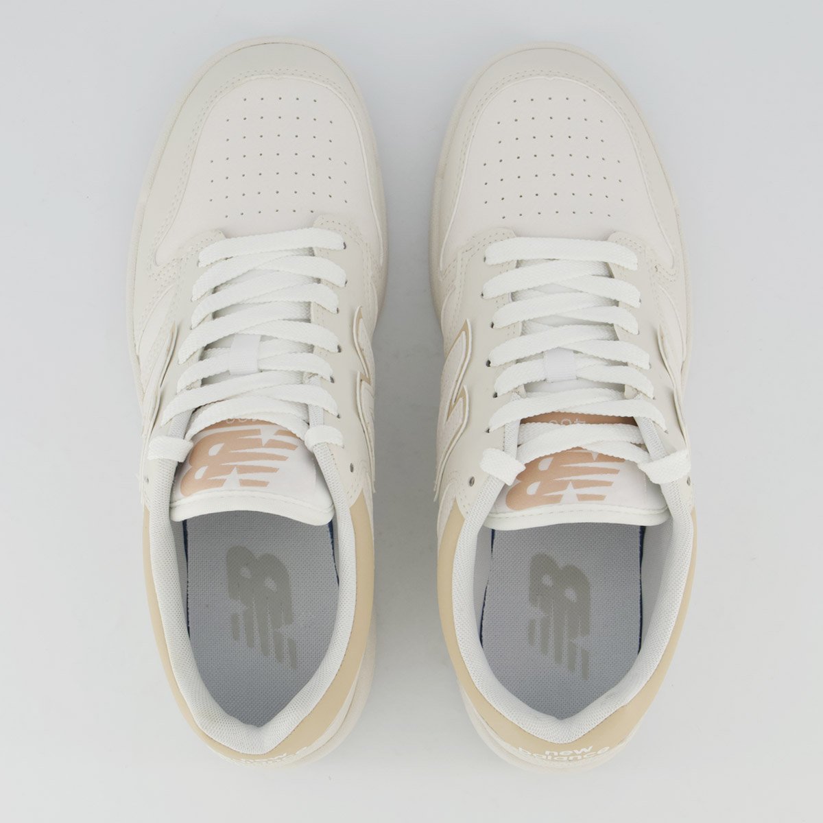 Tênis New Balance 480 L Bege Claro Bege 4