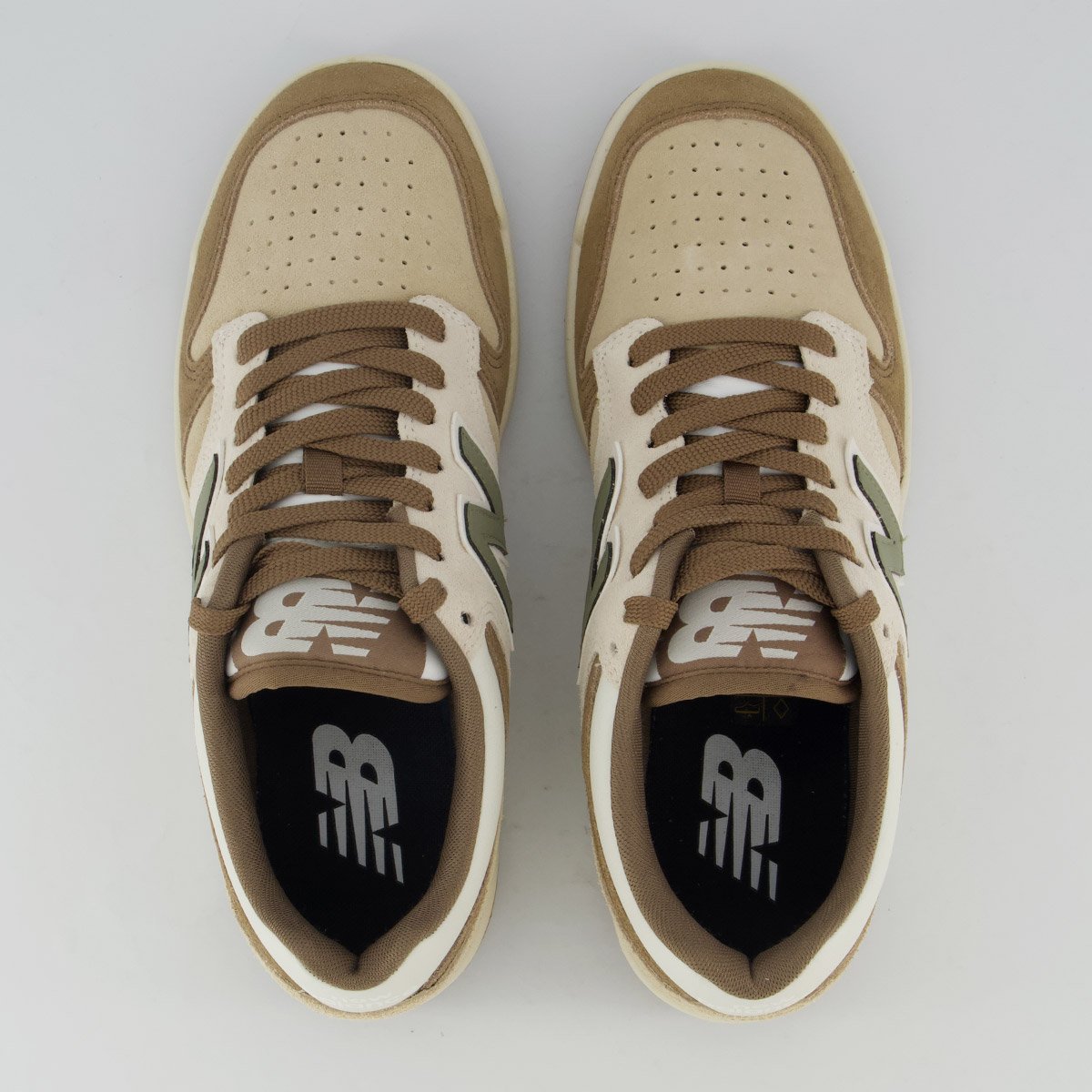 Tênis New Balance 480 Low Bege e Marrom Bege/Marrom 4