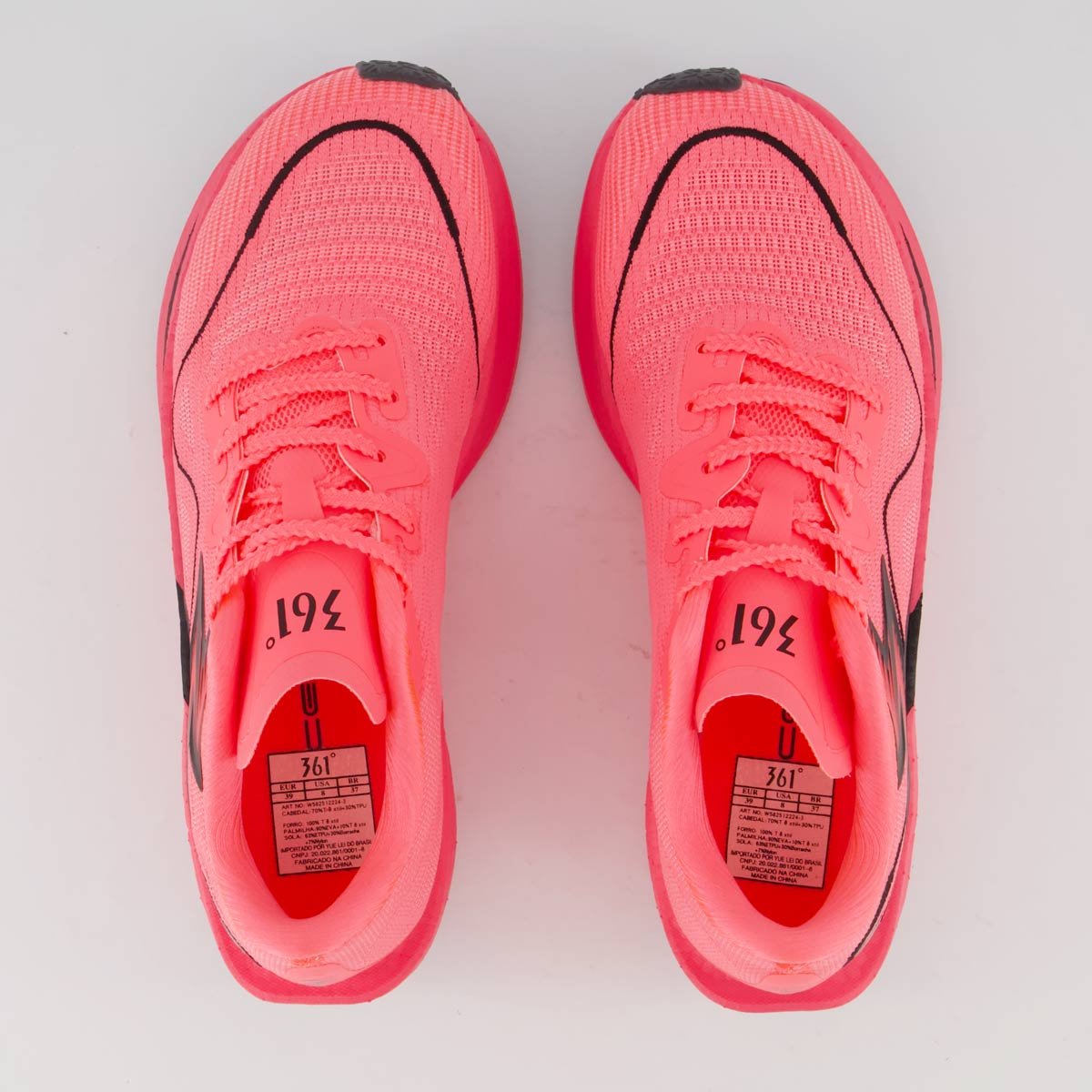 Tênis 361 Flame 2.5 GT Feminino Rosa Rosa 4