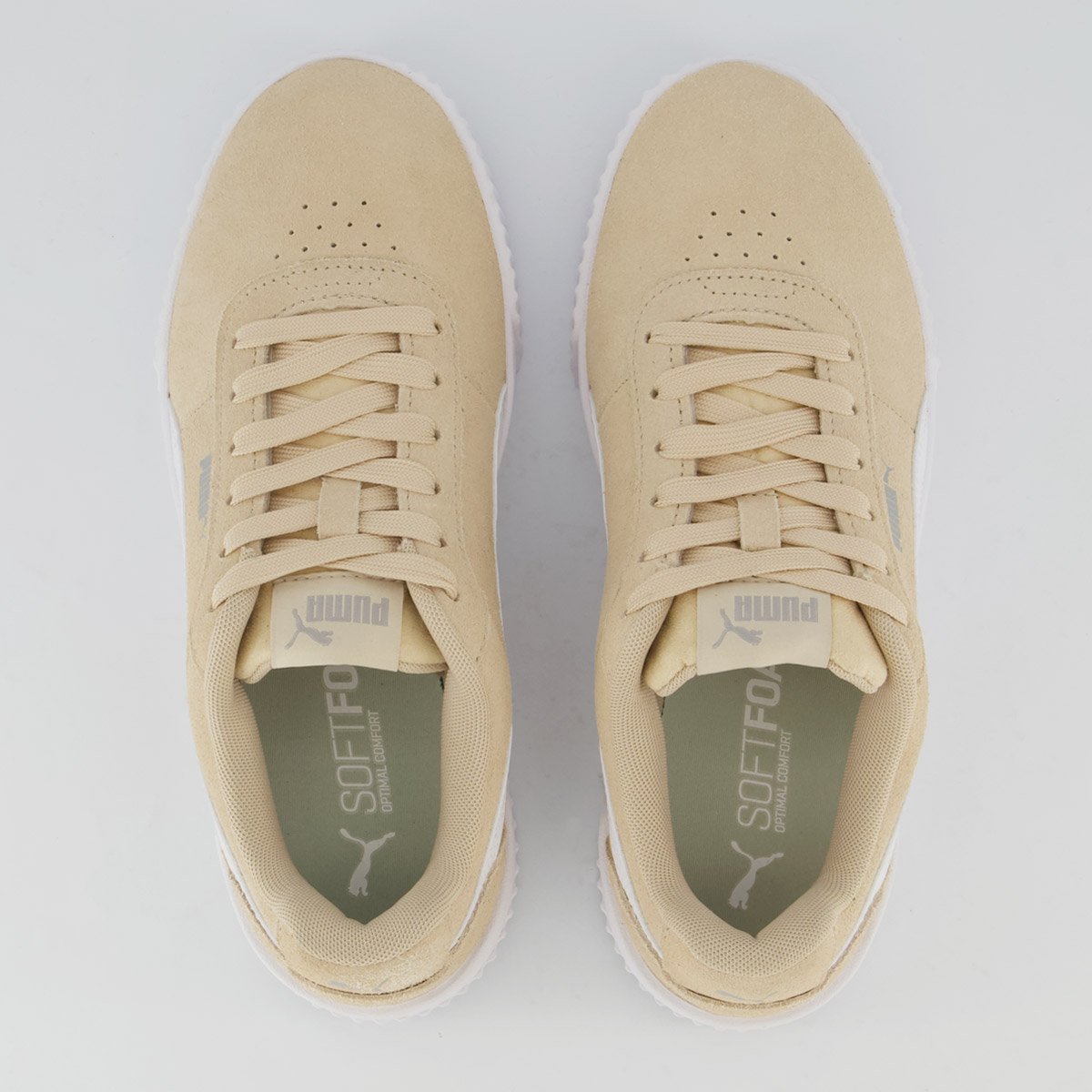 Tênis Puma Nyra SD BDP Feminino Bege e Branco Bege/Branco 4