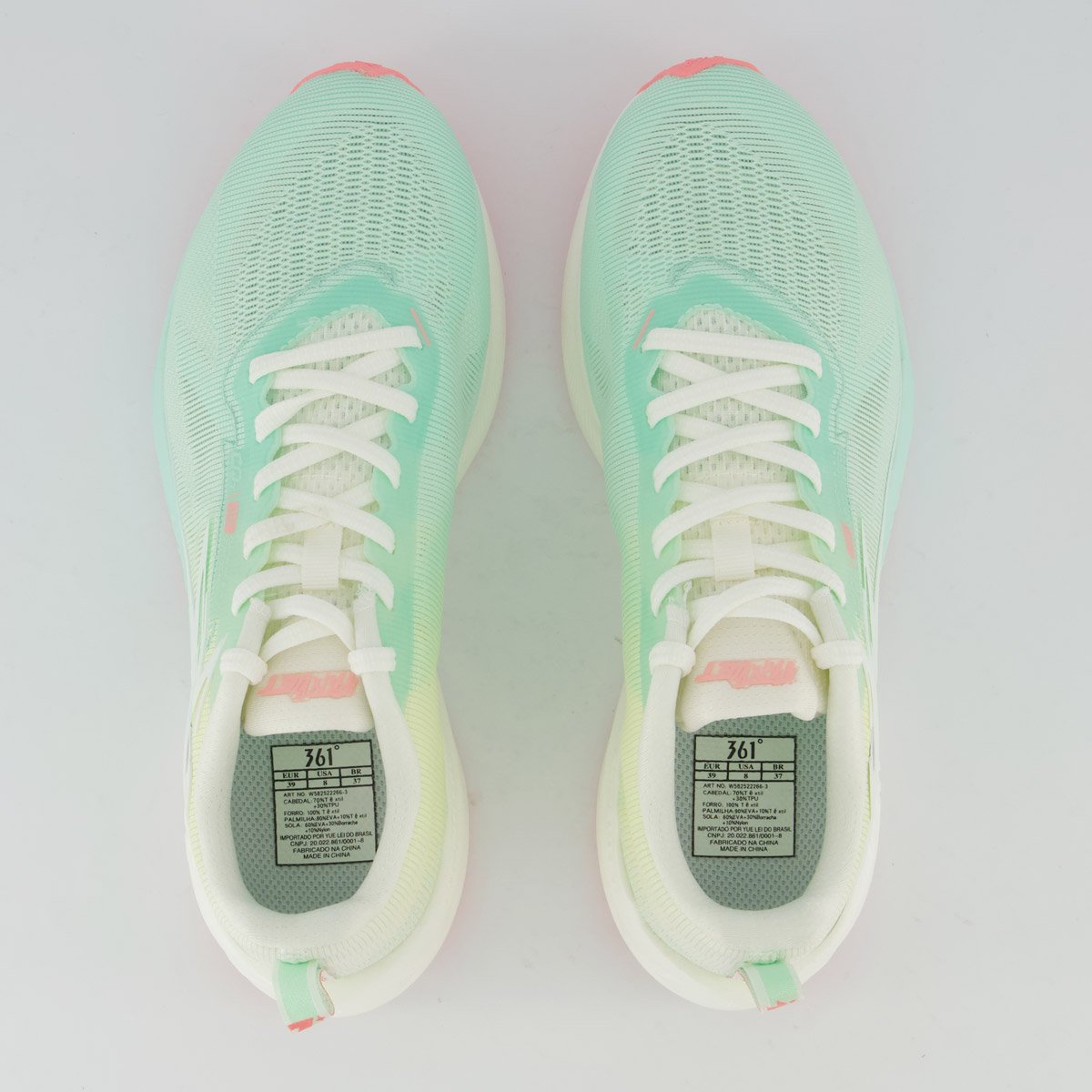Tênis 361 Fast Wind ET Feminino Verde Verde 4