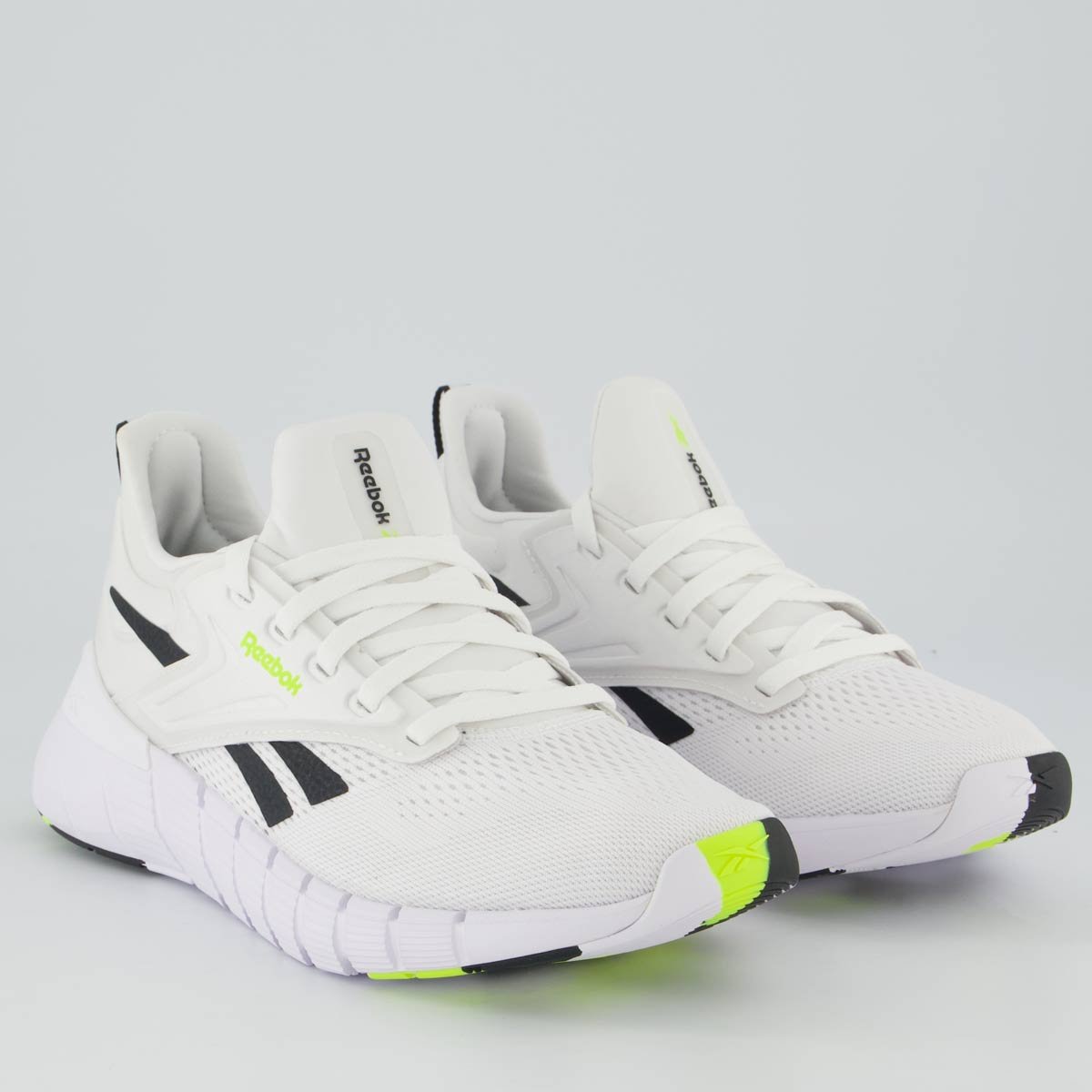 Tênis Reebok Nano Gym Branco e Verde Feminino Branco 2