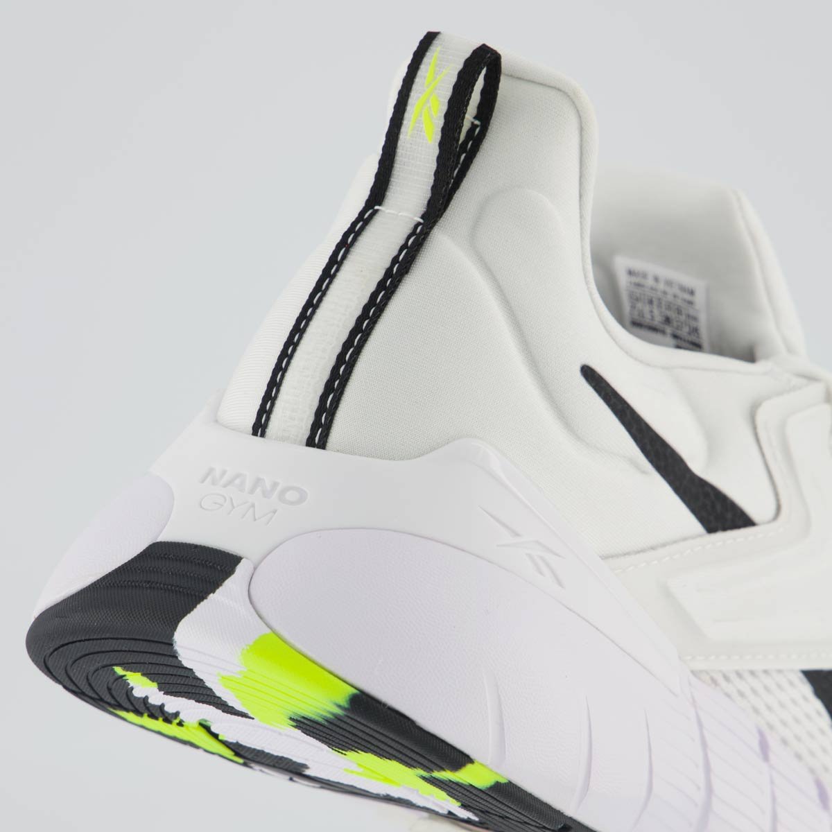 Tênis Reebok Nano Gym Branco e Verde Feminino Branco 6