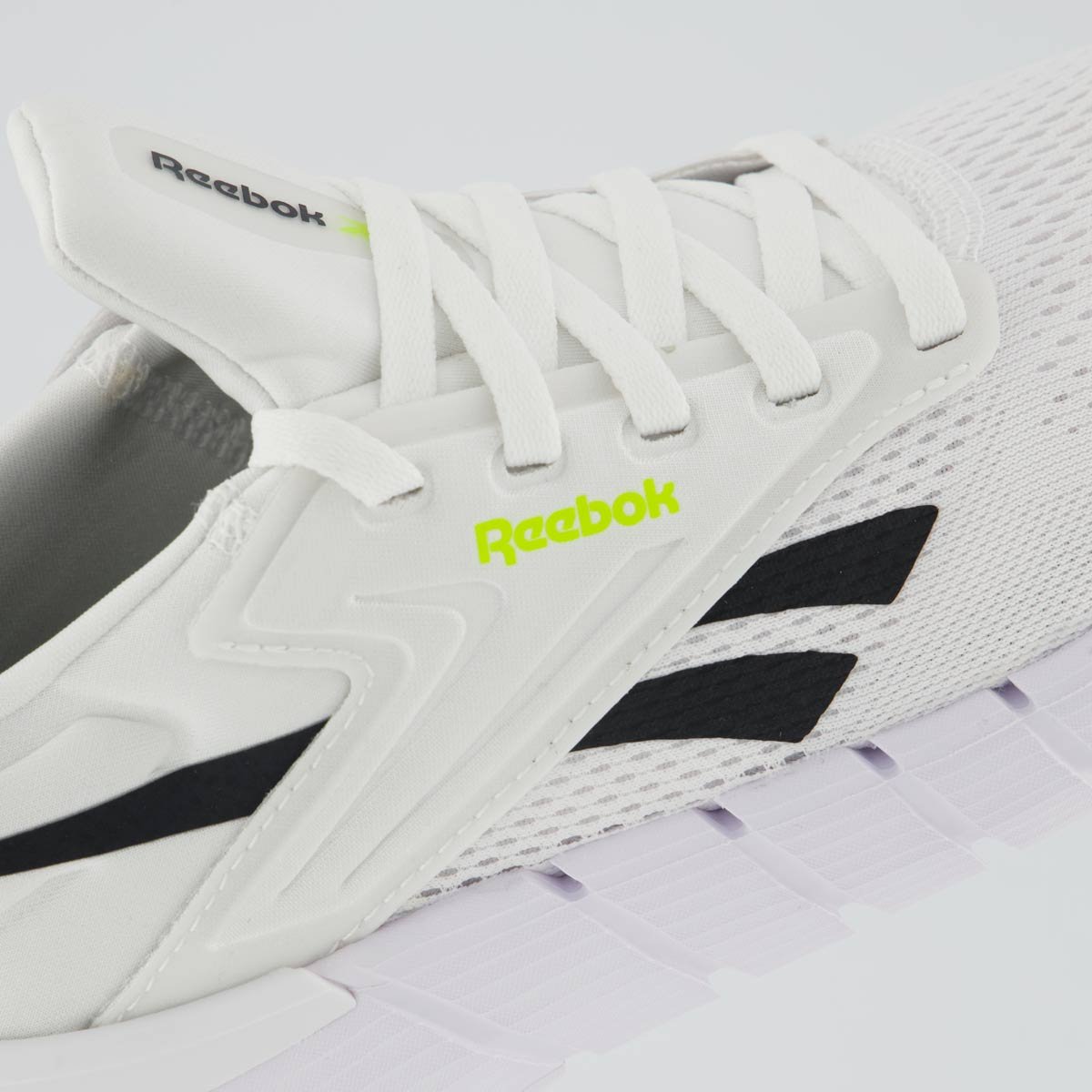 Tênis Reebok Nano Gym Branco e Verde Feminino Branco 7
