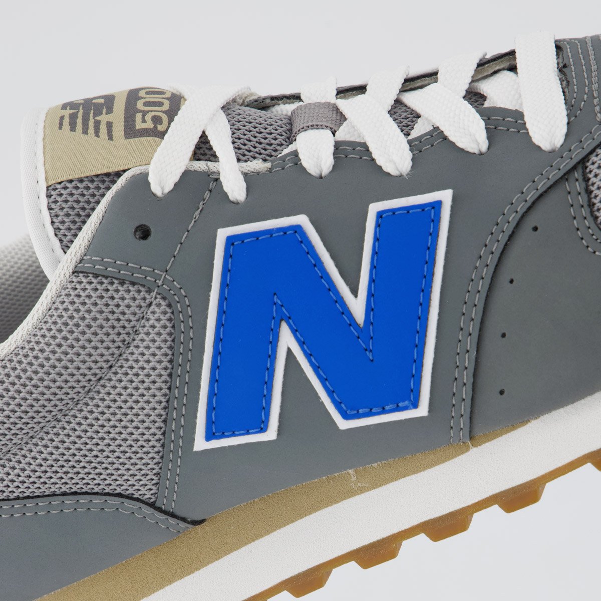 Tênis New Balance 500 V2 Cinza e Azul Cinza/Azul 7