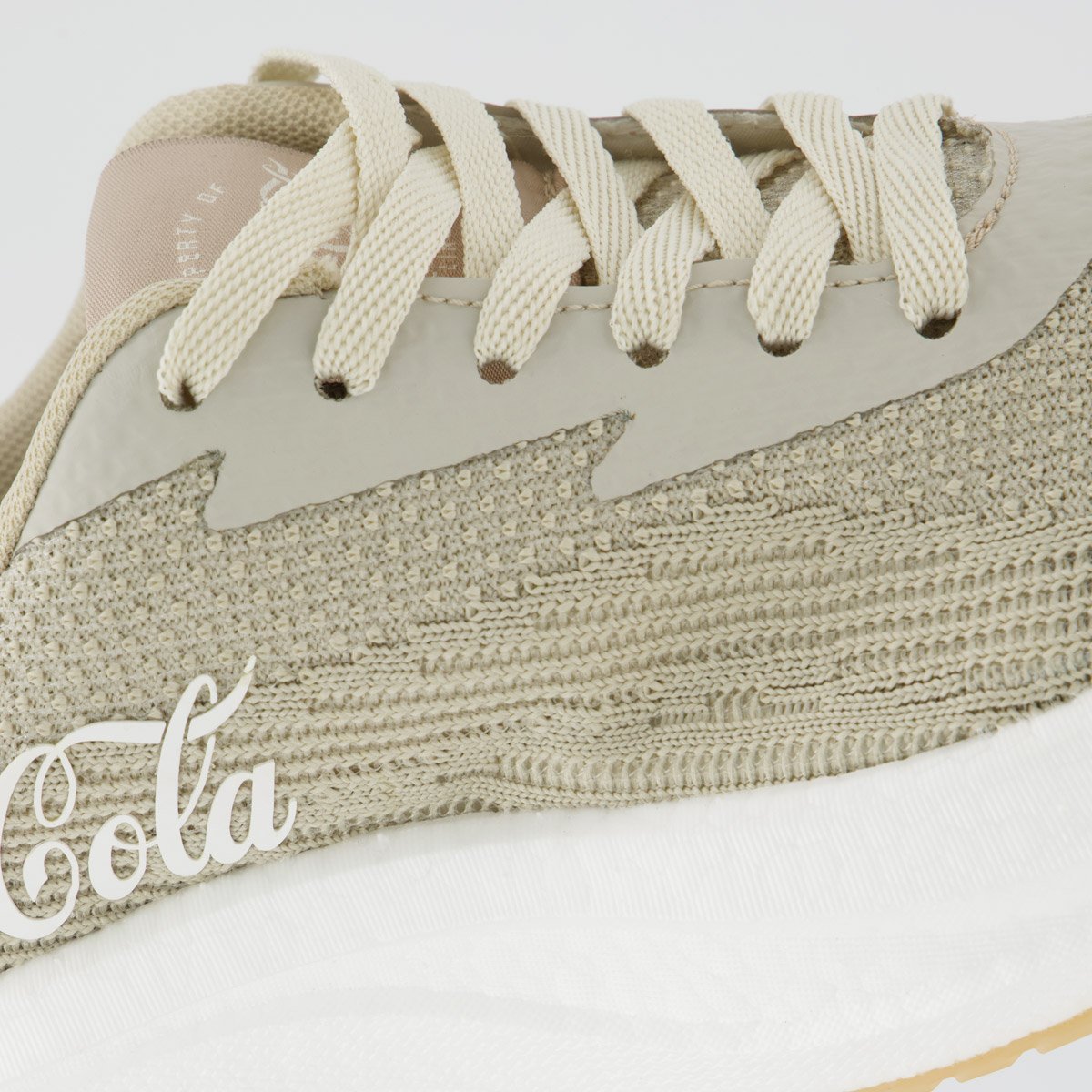 Tênis Coca Cola Comfort Motion Feminino Bege e Branco Bege/Branco 7