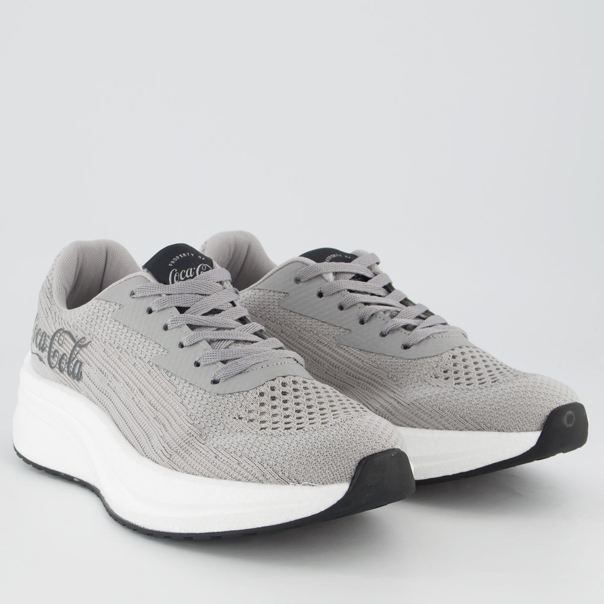 Tênis Coca Cola Comfort Motion Cinza Cinza 2