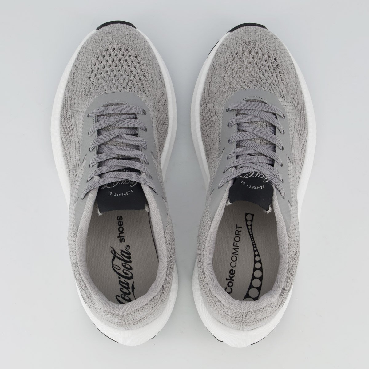 Tênis Coca Cola Comfort Motion Cinza Cinza 4
